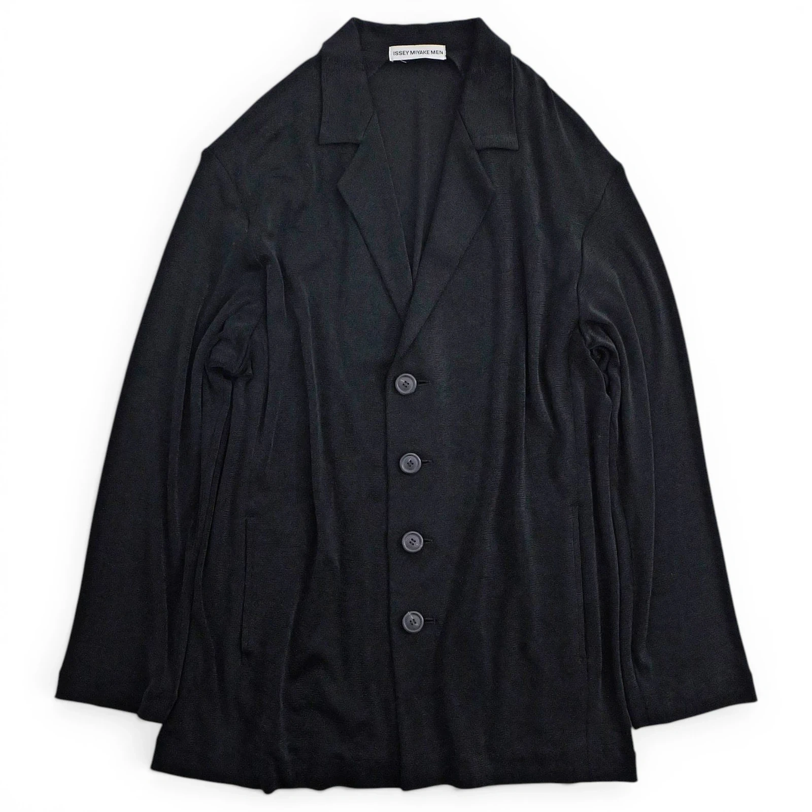 ISSEY MIYAKE Gilet Noir vintage, passéist — photo 1