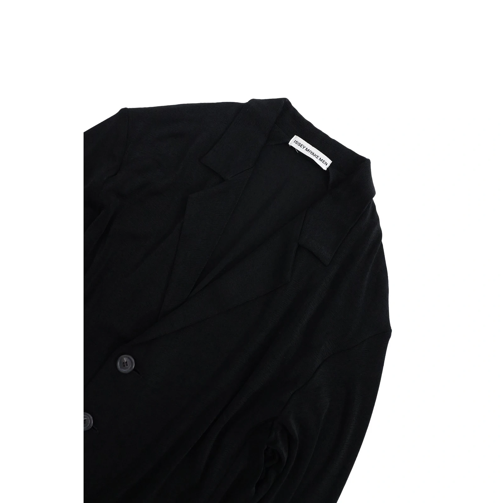 ISSEY MIYAKE Gilet Noir vintage, passéist — photo 2