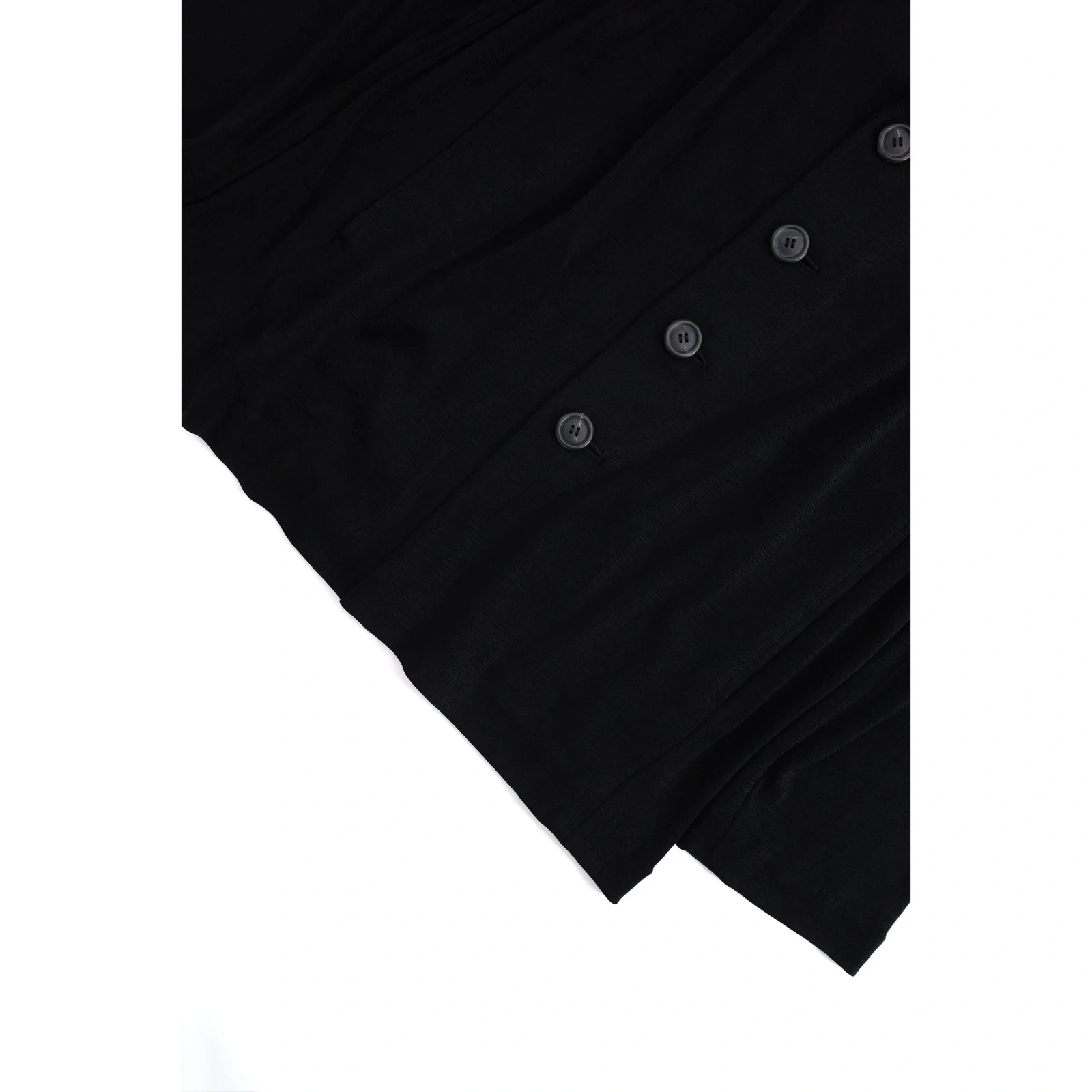ISSEY MIYAKE Gilet Noir vintage, passéist — photo 3