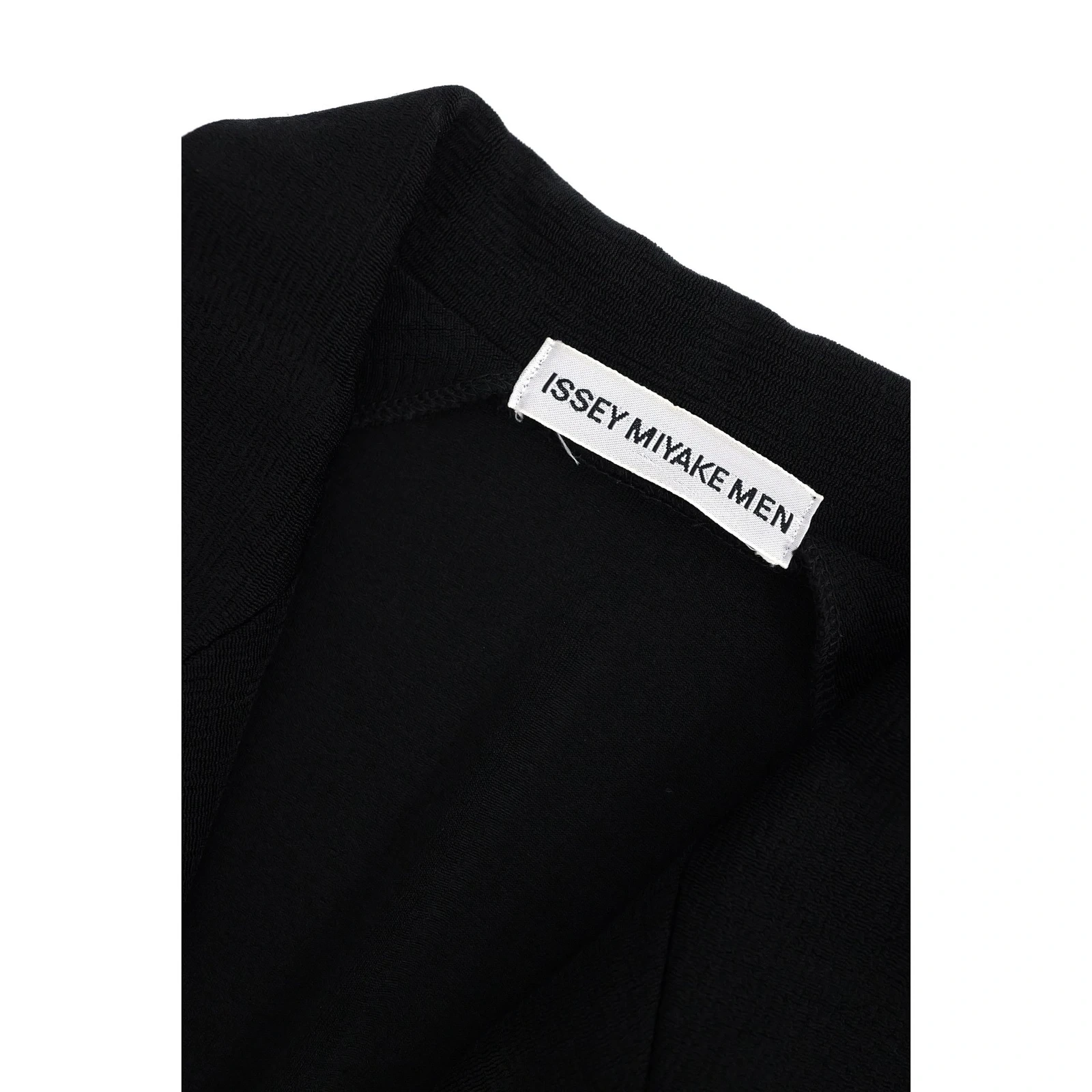ISSEY MIYAKE Gilet Noir vintage, passéist — photo 4