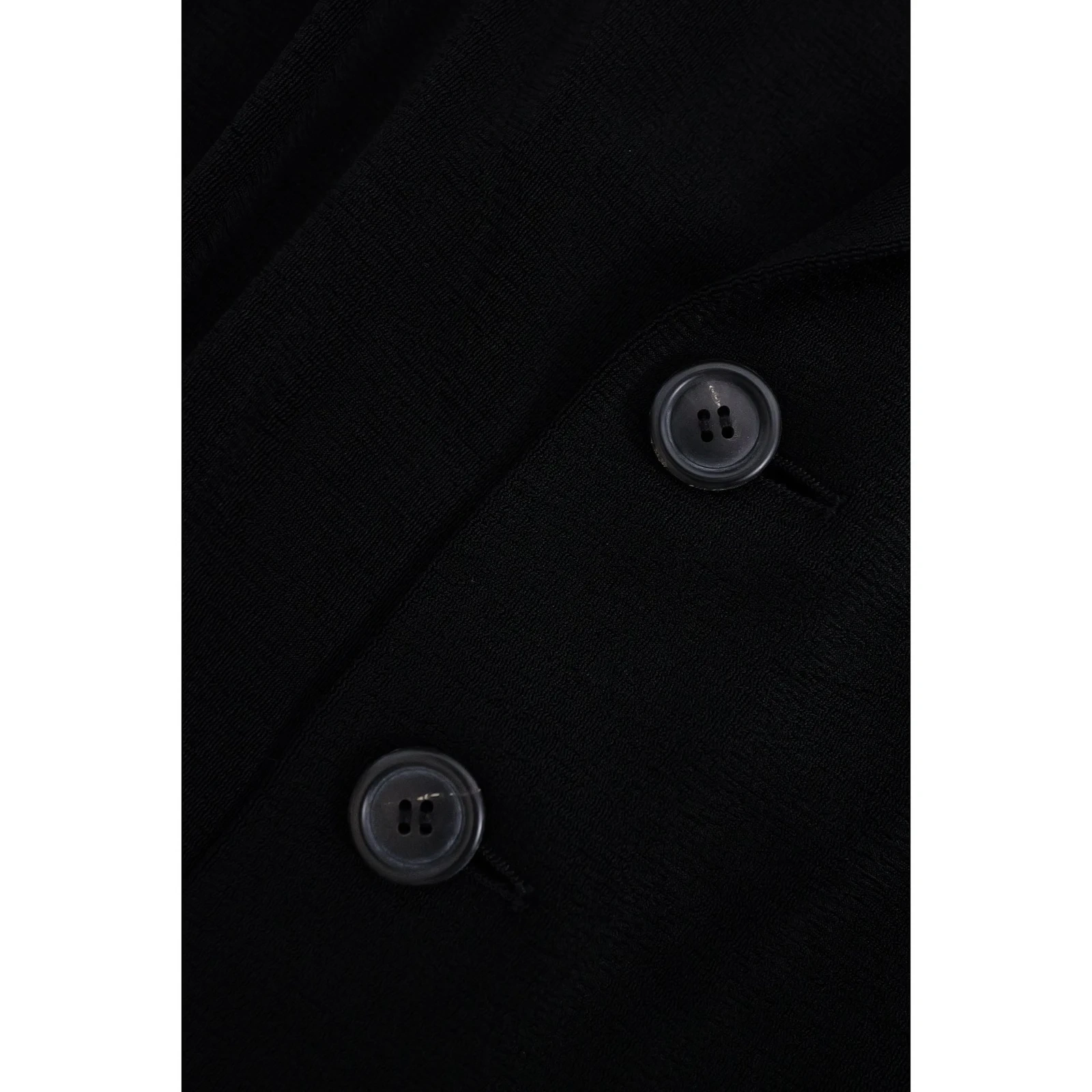ISSEY MIYAKE Gilet Noir vintage, passéist — photo 5