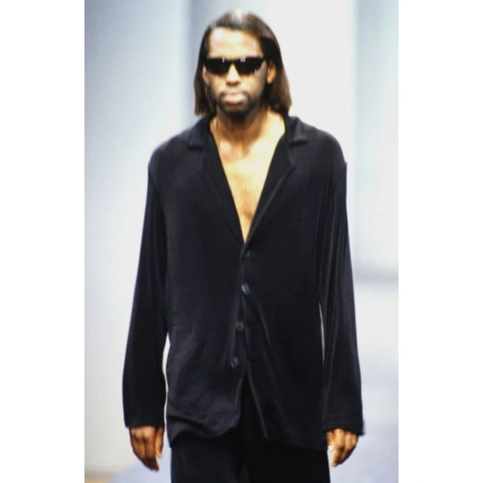 ISSEY MIYAKE Gilet Noir vintage, passéist — photo 6