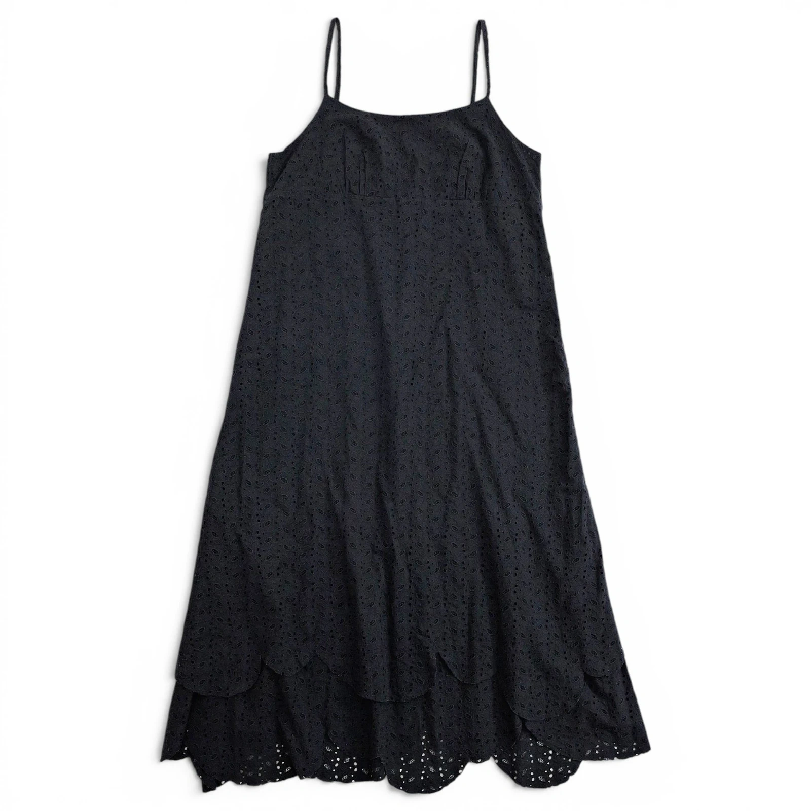 COMME DES GARÇONS Robe mi-longue Noir vintage, passéist — photo 1