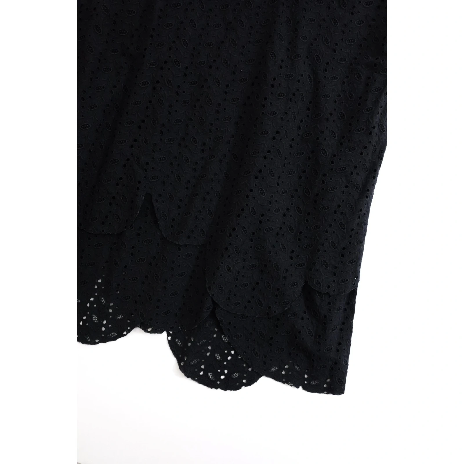 COMME DES GARÇONS Robe mi-longue Noir vintage, passéist — photo 2