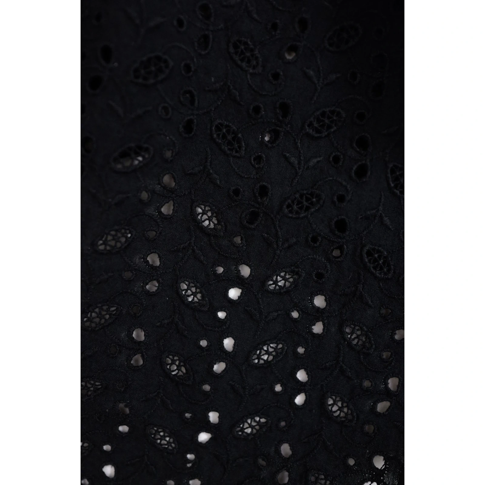 COMME DES GARÇONS Robe mi-longue Noir vintage, passéist — photo 11