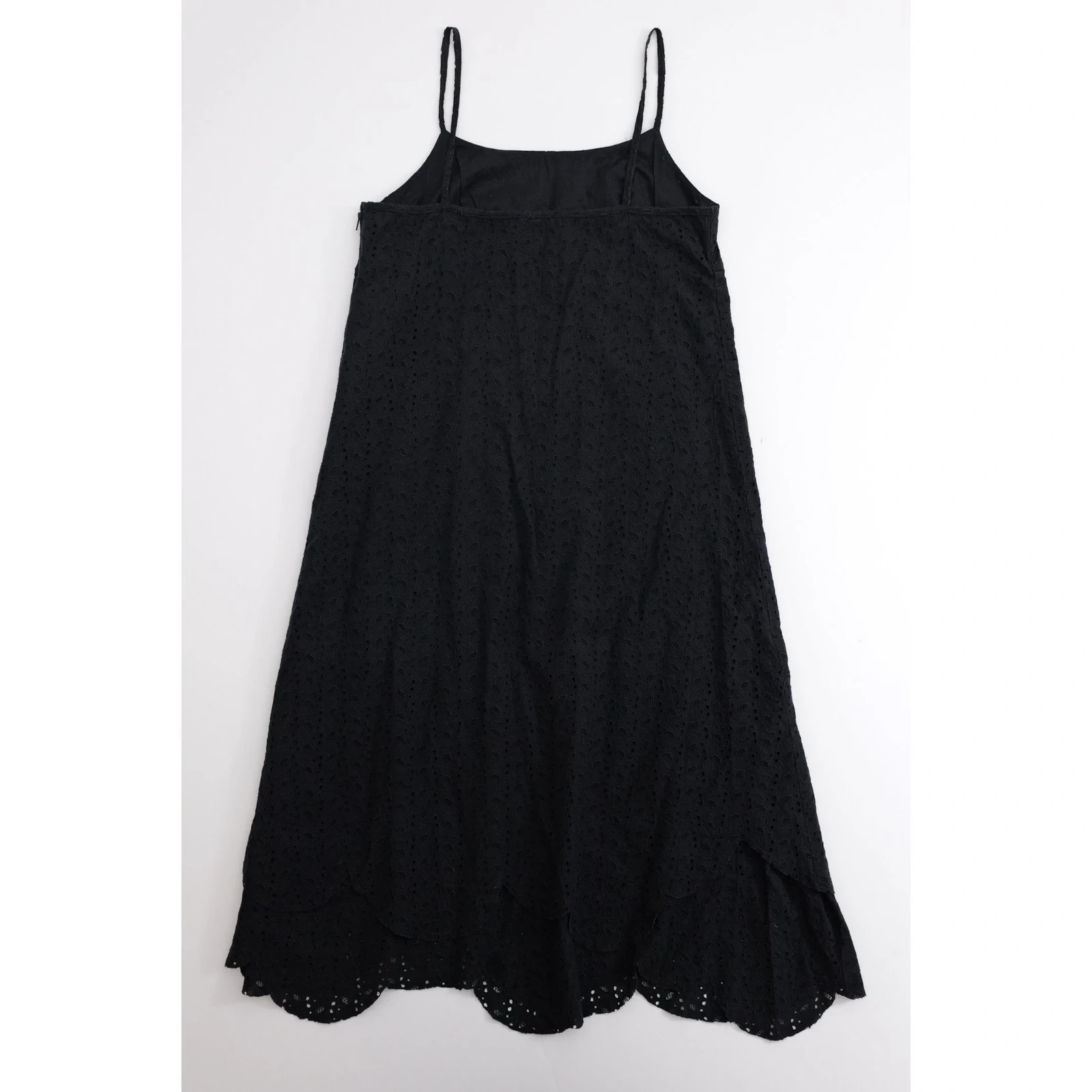 COMME DES GARÇONS Robe mi-longue Noir vintage, passéist — photo 14