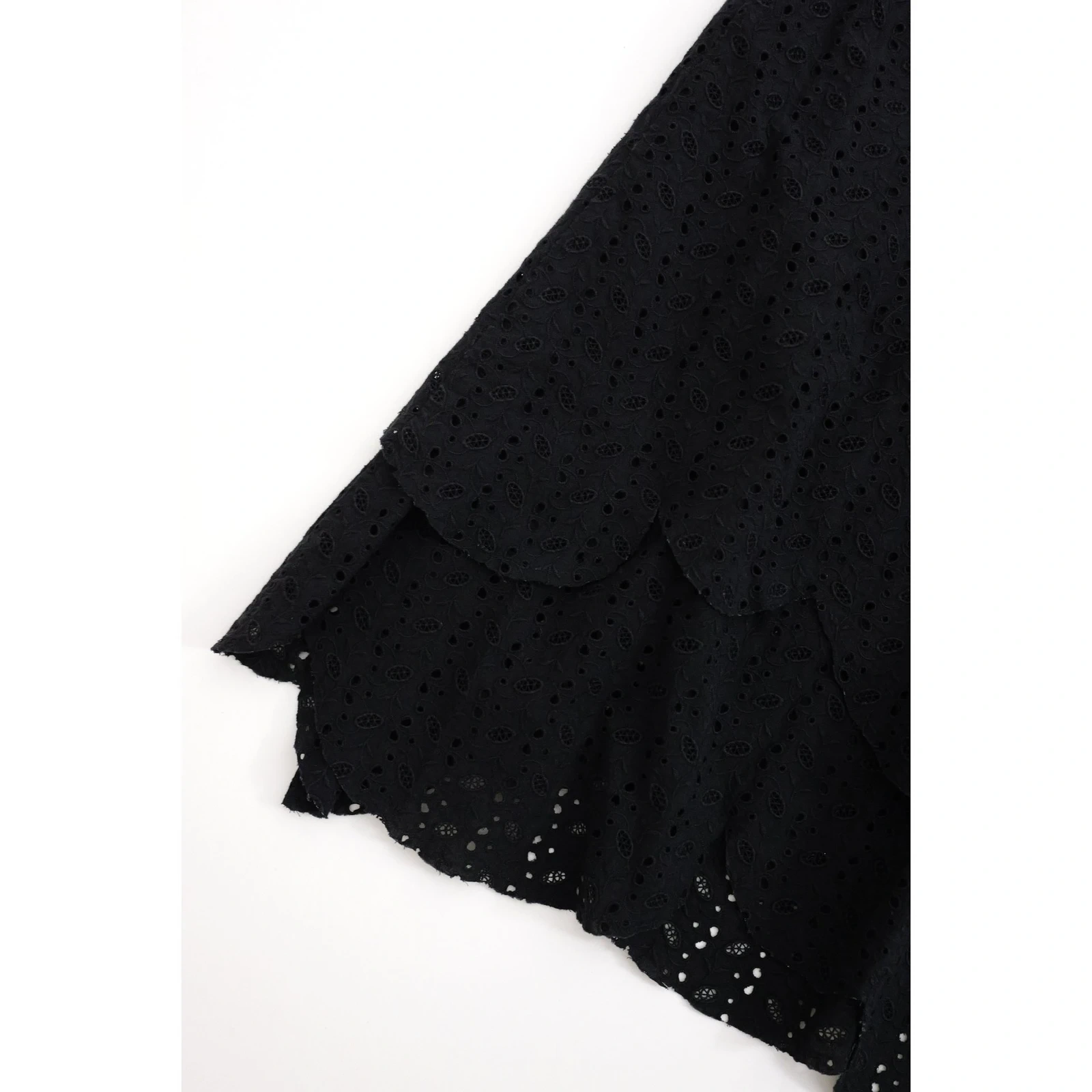 COMME DES GARÇONS Robe mi-longue Noir vintage, passéist — photo 3