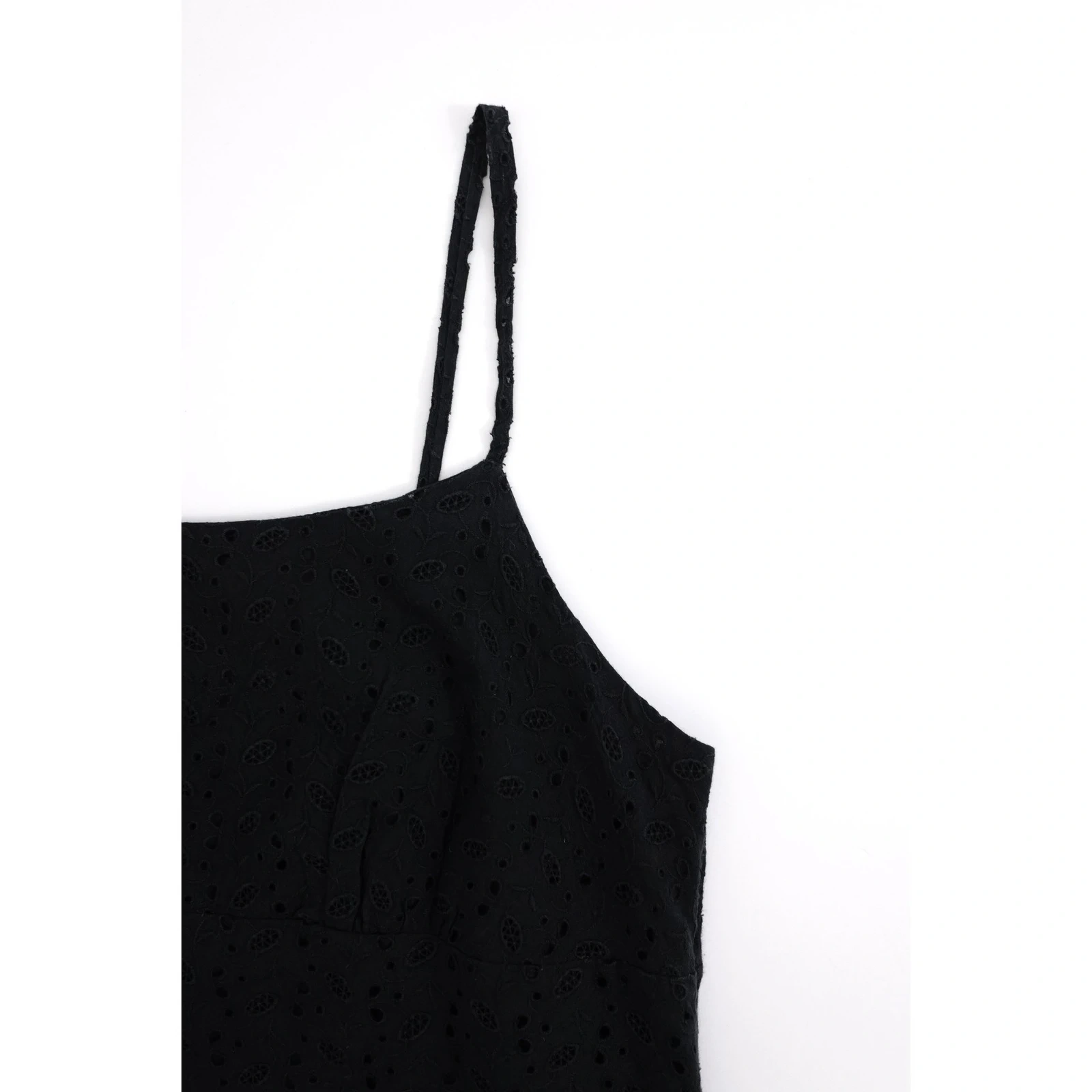 COMME DES GARÇONS Robe mi-longue Noir vintage, passéist — photo 4