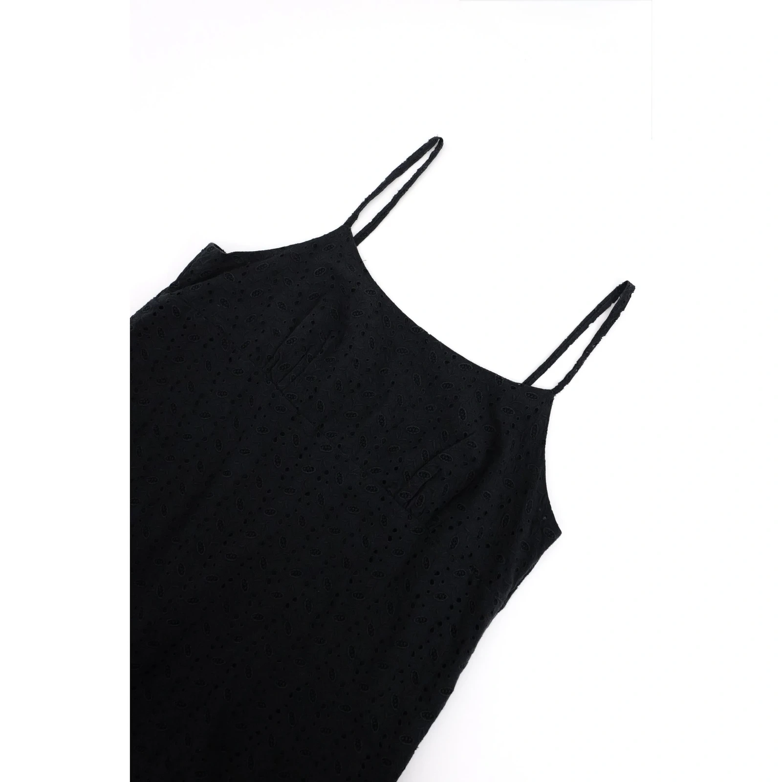 COMME DES GARÇONS Robe mi-longue Noir vintage, passéist — photo 6