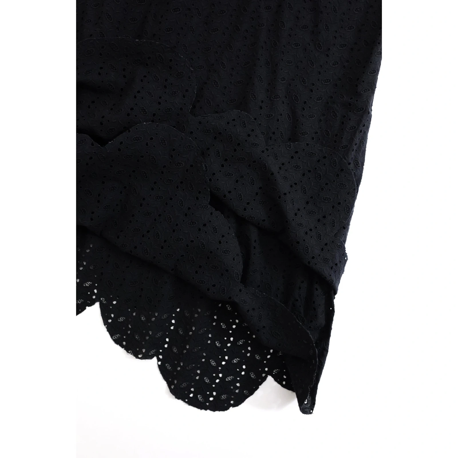 COMME DES GARÇONS Robe mi-longue Noir vintage, passéist — photo 9