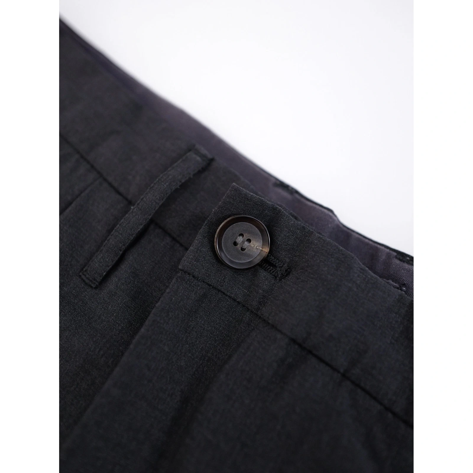 MAISON MIHARA YASUHIRO Short en laine Noir vintage, passéist — photo 6