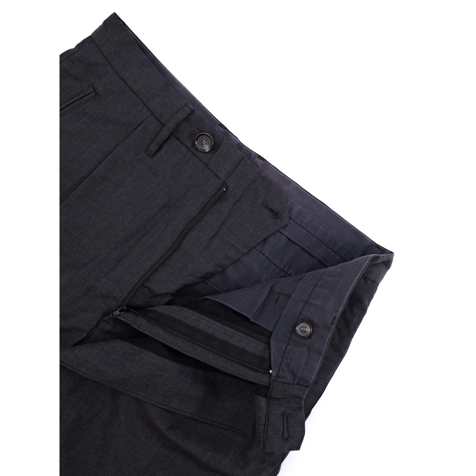 MAISON MIHARA YASUHIRO Short en laine Noir vintage, passéist — photo 7