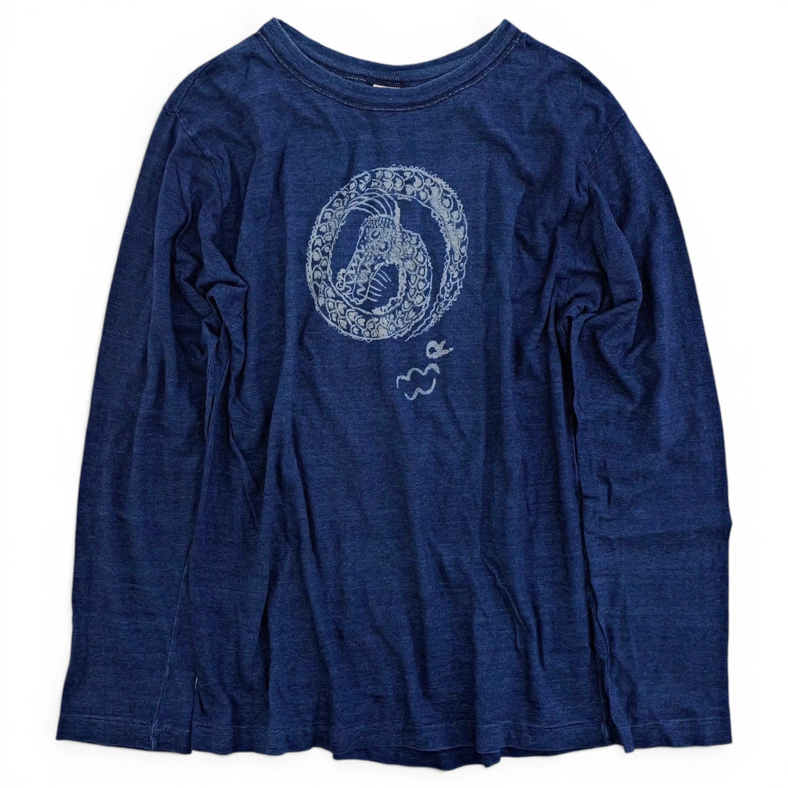45RPM T-shirt Marine vintage, passéist — photo 1