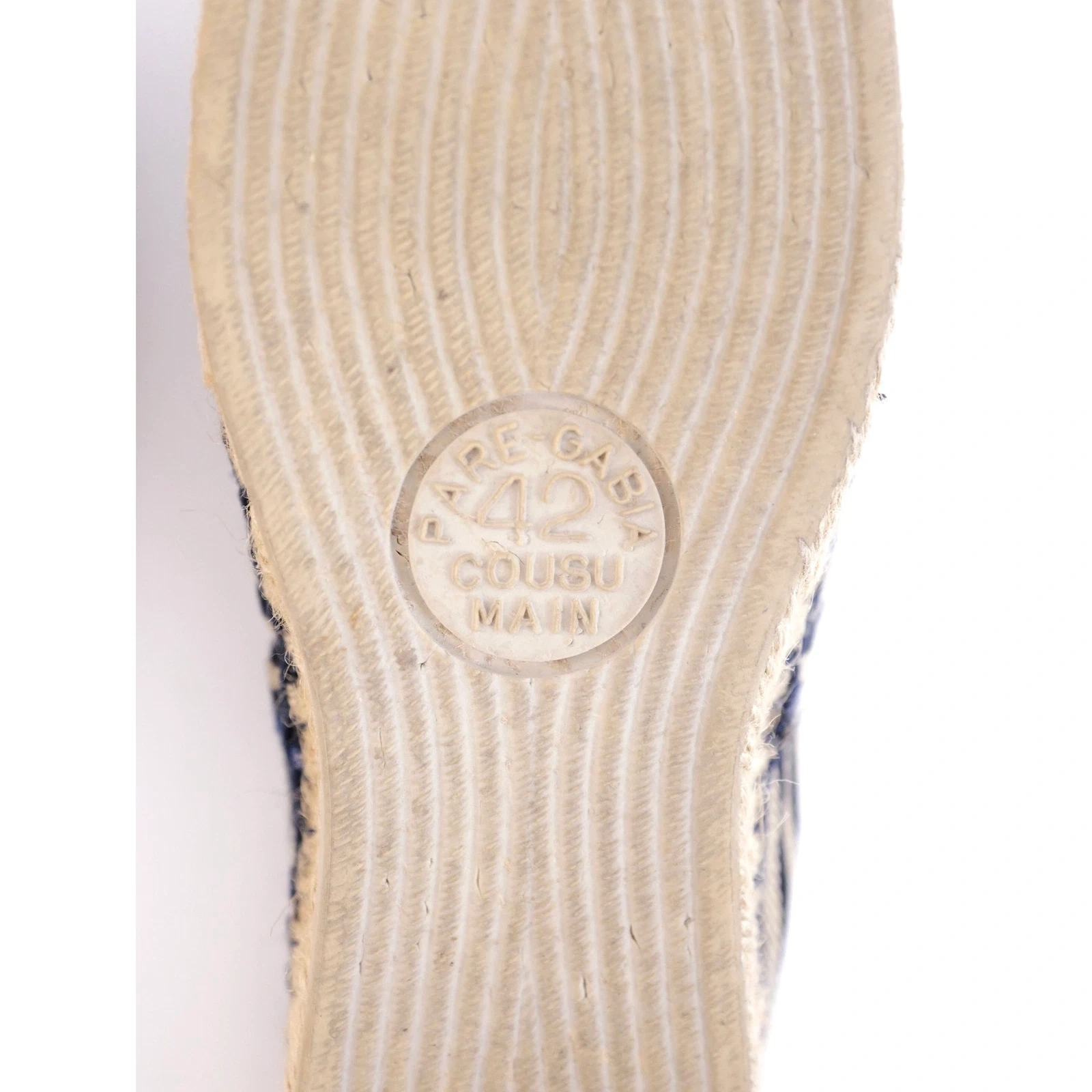45RPM Espadrilles Marine vintage, passéist — photo 11