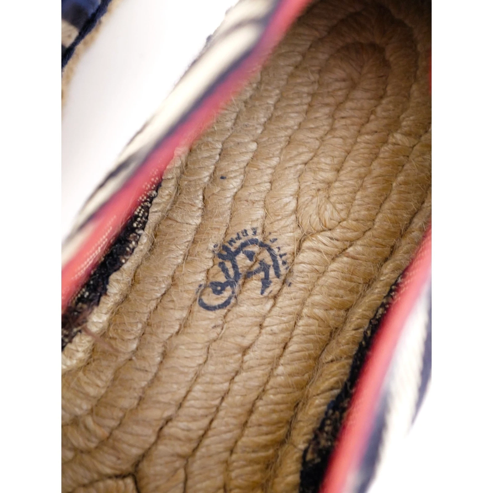 45RPM Espadrilles Marine vintage, passéist — photo 7