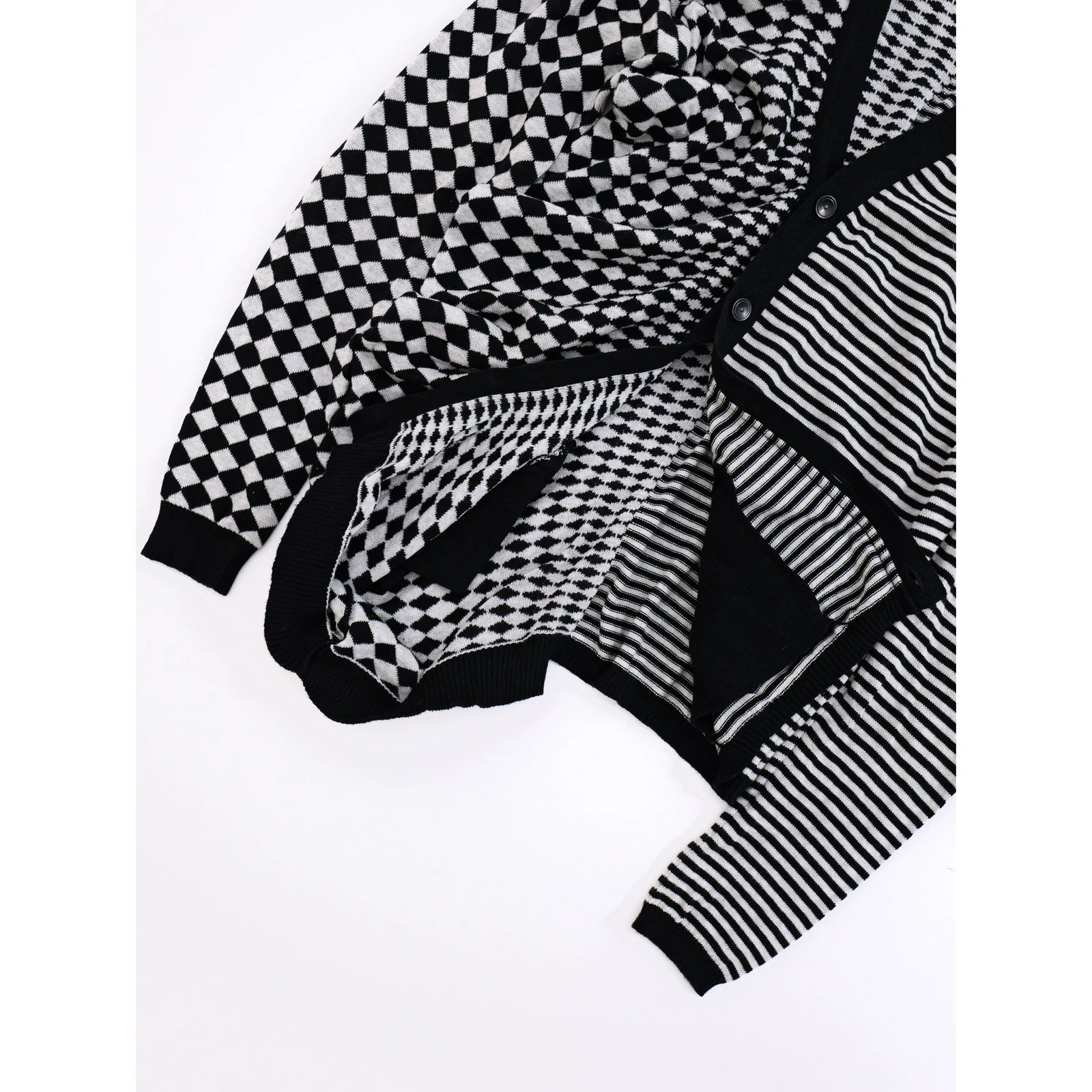 MAISON MIHARA YASUHIRO Cardigan Noir vintage, passéist — photo 10