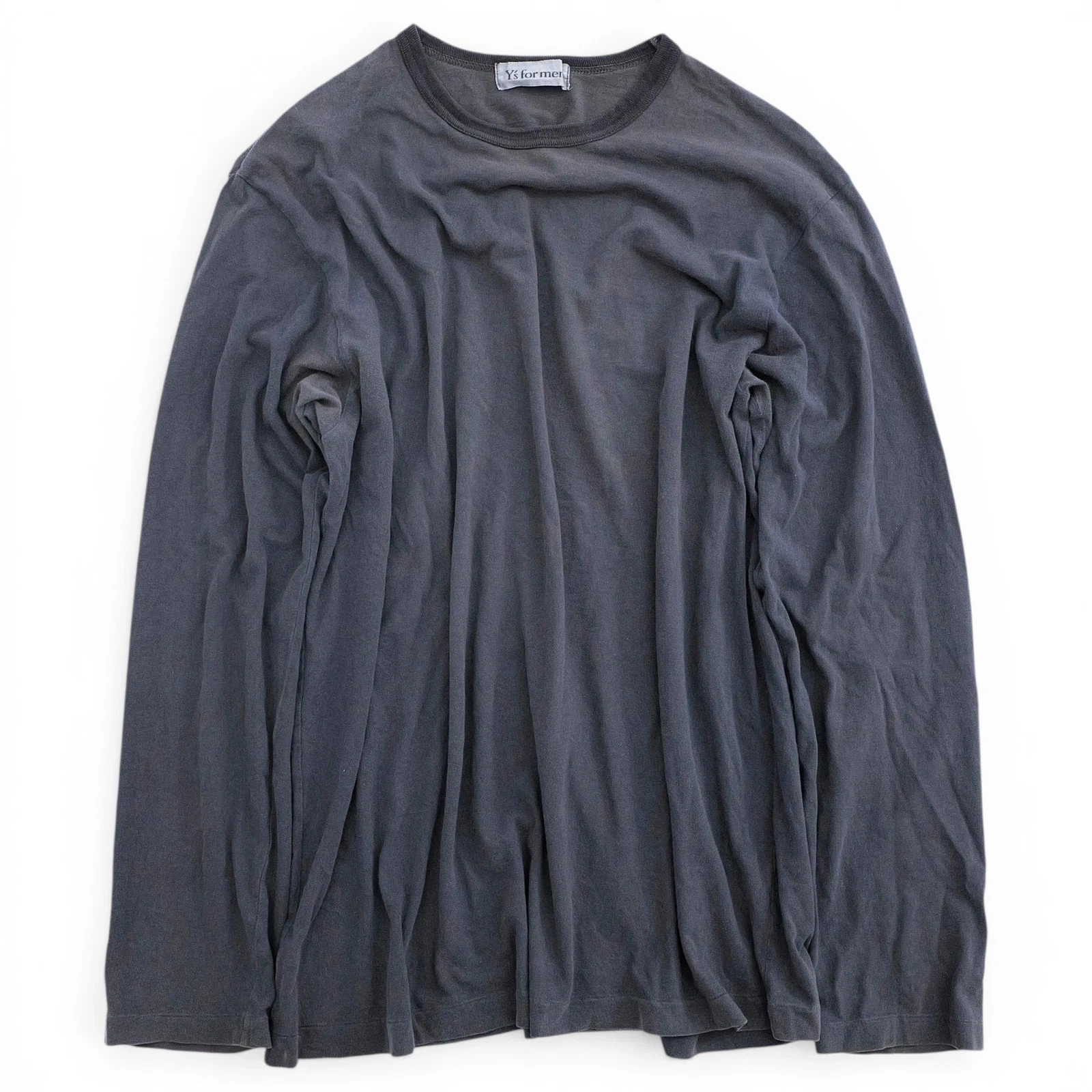YOHJI YAMAMOTO T-shirt Gris vintage, passéist — photo 1