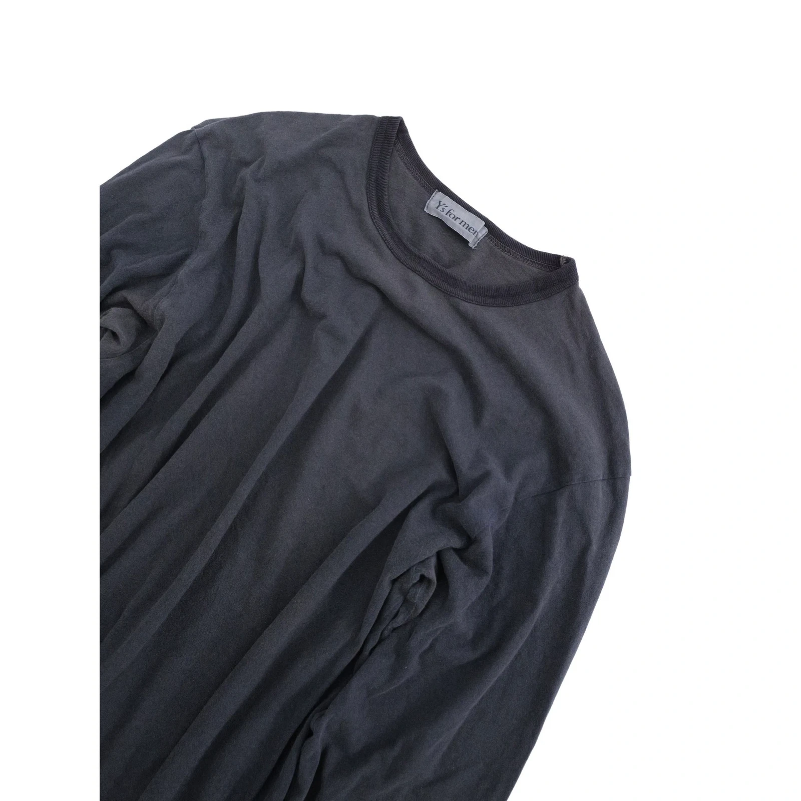 YOHJI YAMAMOTO T-shirt Gris vintage, passéist — photo 2