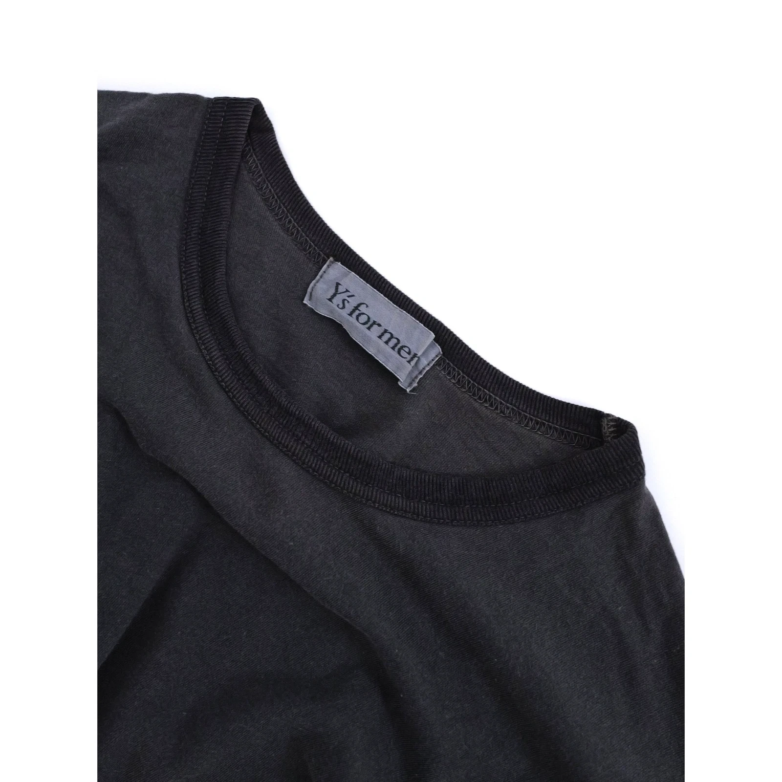 YOHJI YAMAMOTO T-shirt Gris vintage, passéist — photo 3