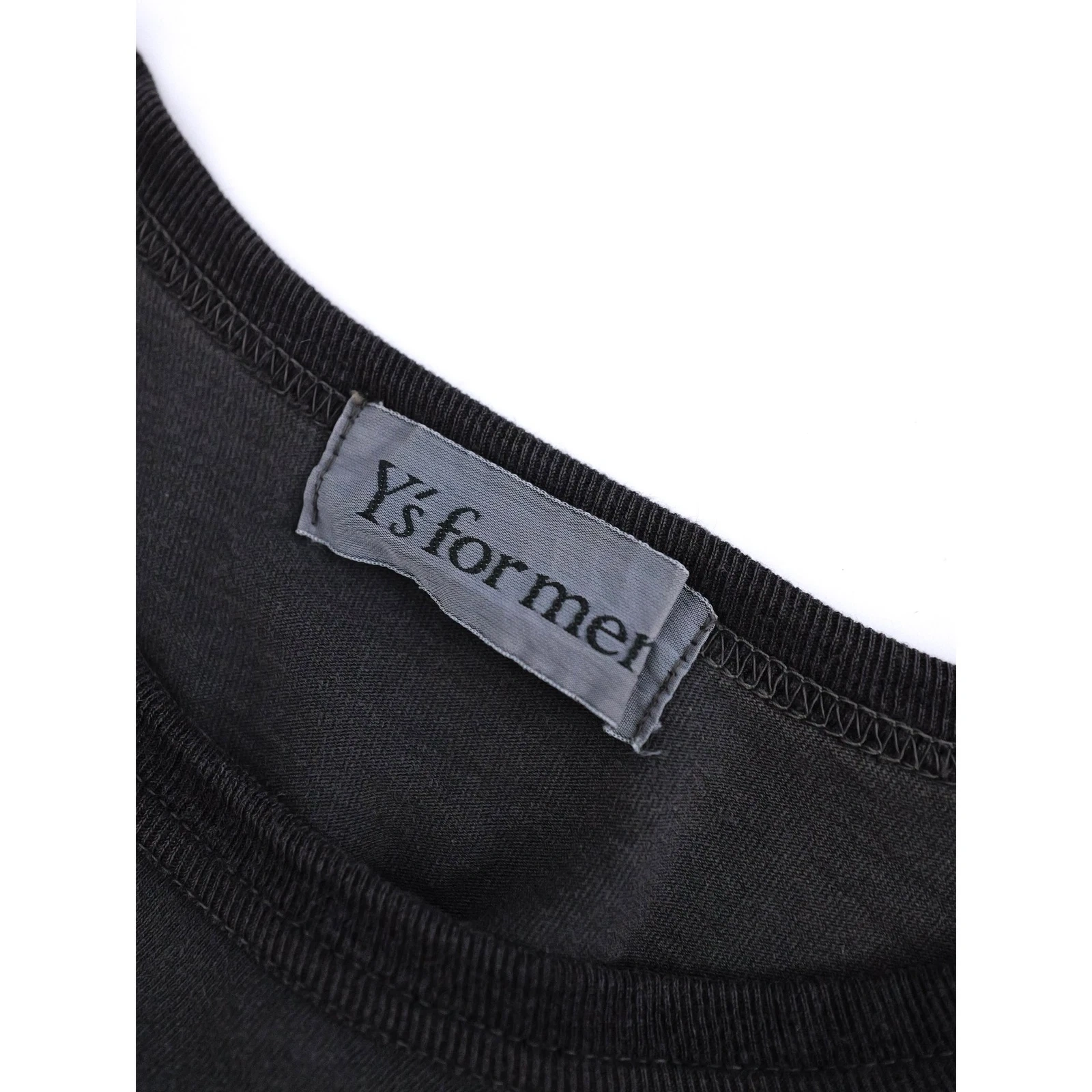 YOHJI YAMAMOTO T-shirt Gris vintage, passéist — photo 4
