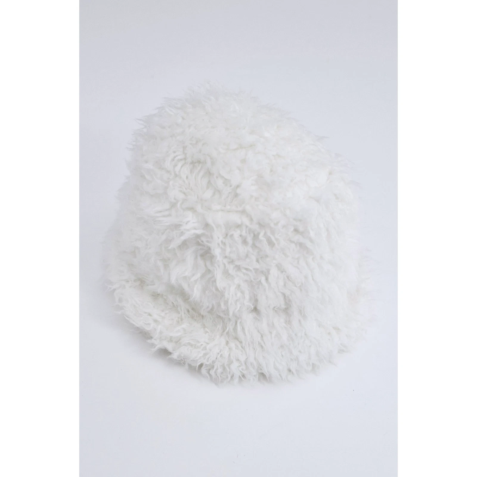 COMME DES GARÇONS Chapeau / bonnet Blanc vintage, passéist — photo 5