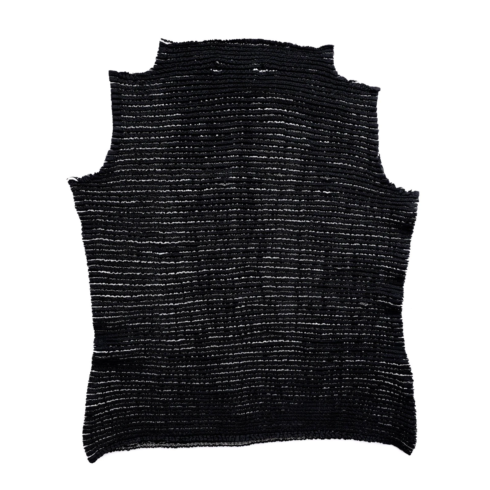 YOSHIKI HISHINUMA Blouse Noir vintage, passéist — photo 13