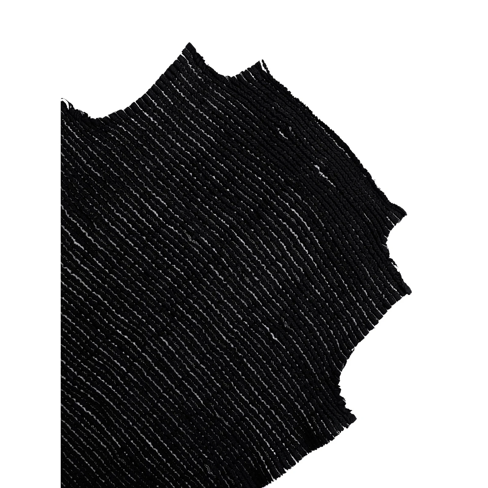 YOSHIKI HISHINUMA Blouse Noir vintage, passéist — photo 14