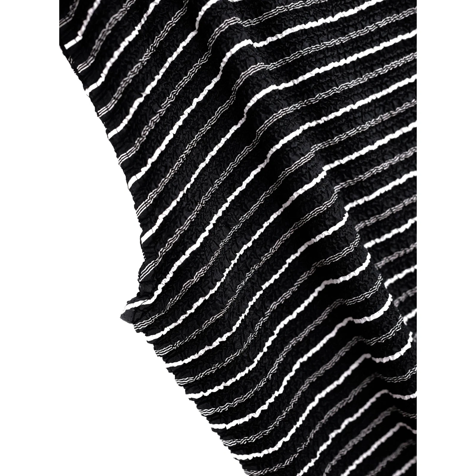 YOSHIKI HISHINUMA Blouse Noir vintage, passéist — photo 8