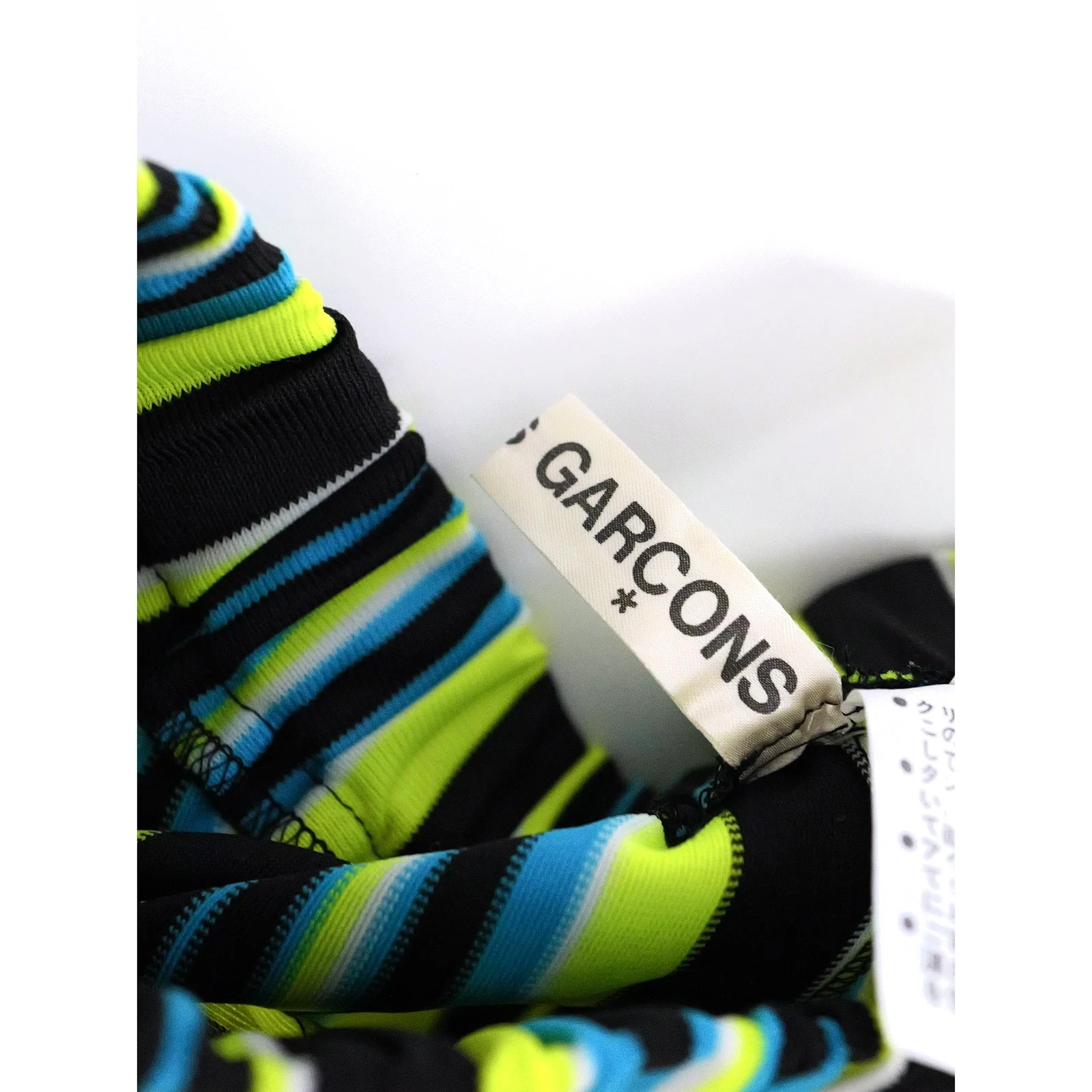 COMME DES GARÇONS Jupe mi-longue Vert vintage, passéist — photo 10