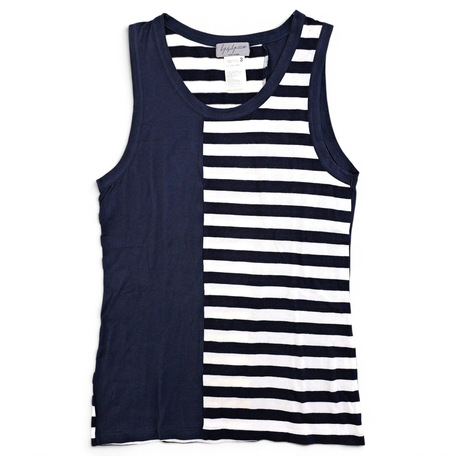YOHJI YAMAMOTO T-shirt Marine vintage, passéist — photo 1