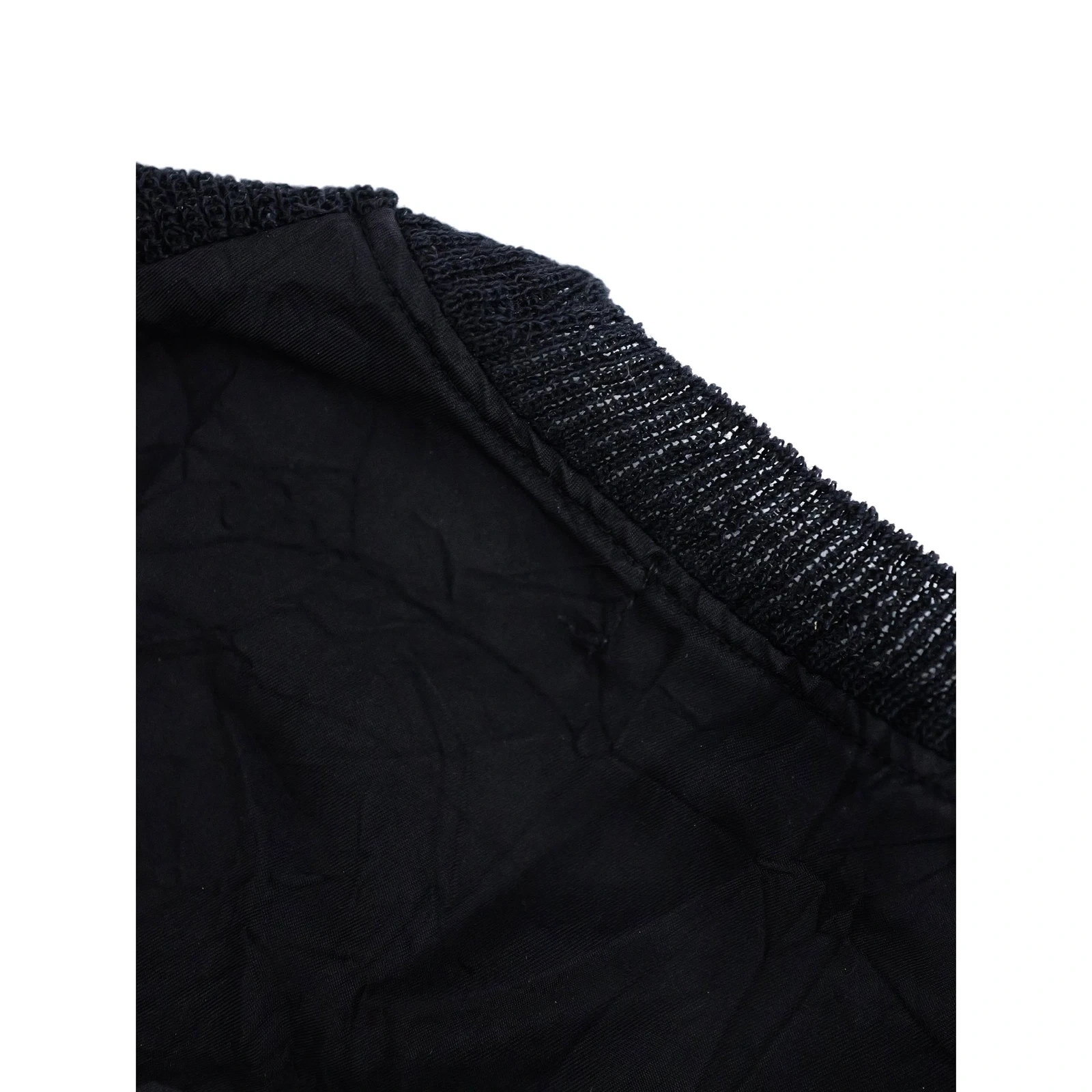 YOHJI YAMAMOTO Pull en lin Noir vintage, passéist — photo 11