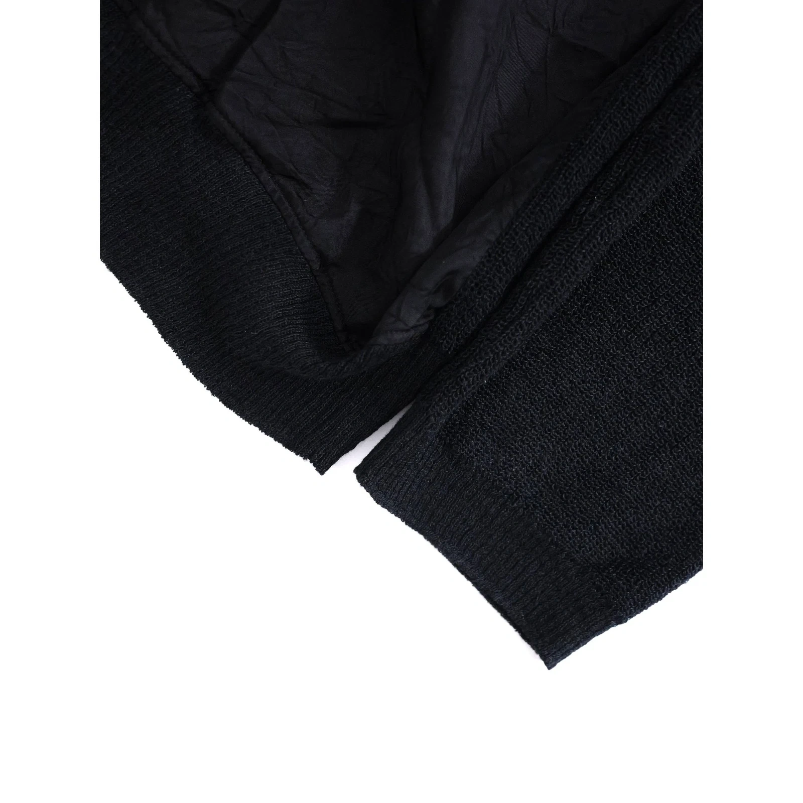 YOHJI YAMAMOTO Pull en lin Noir vintage, passéist — photo 12
