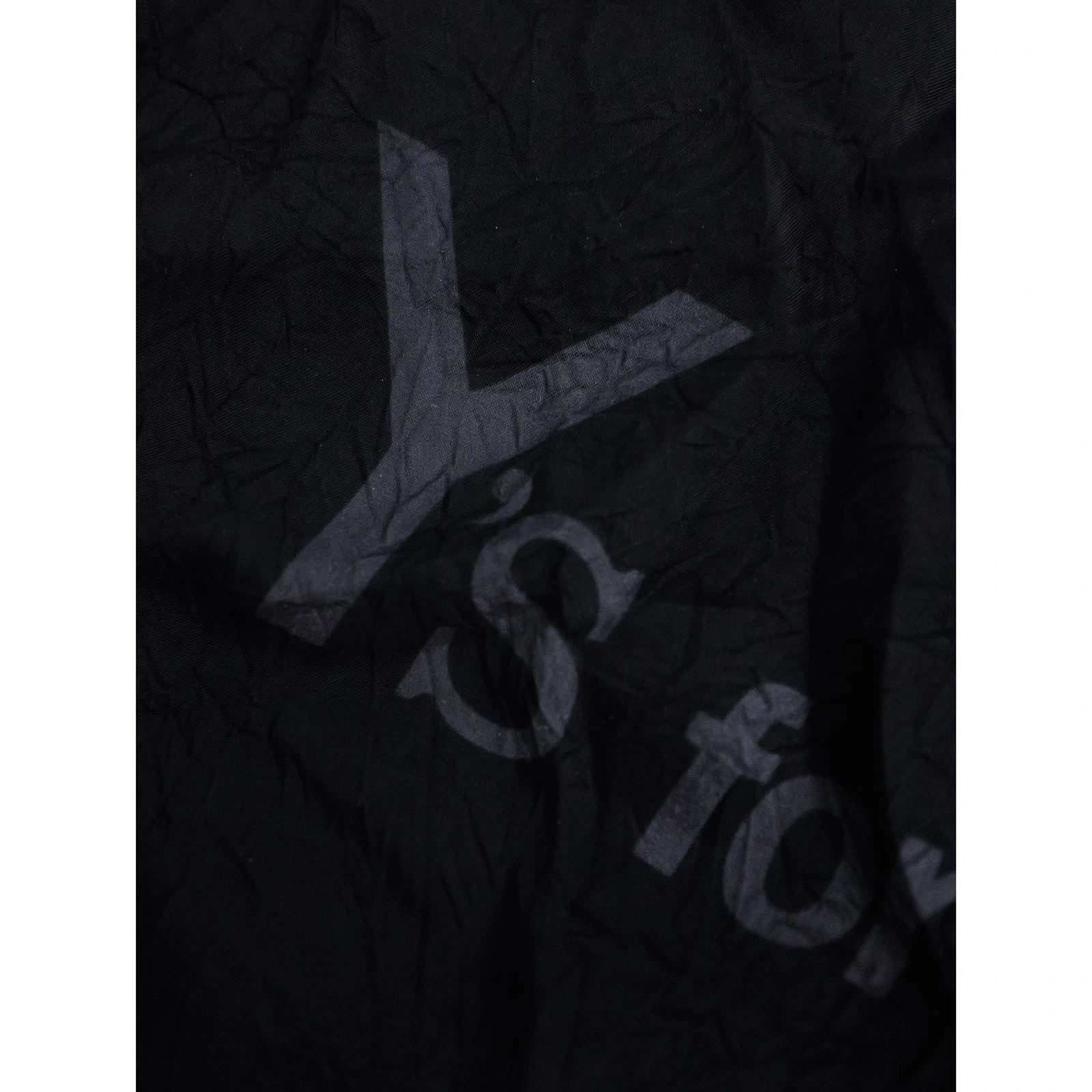 YOHJI YAMAMOTO Pull en lin Noir vintage, passéist — photo 13
