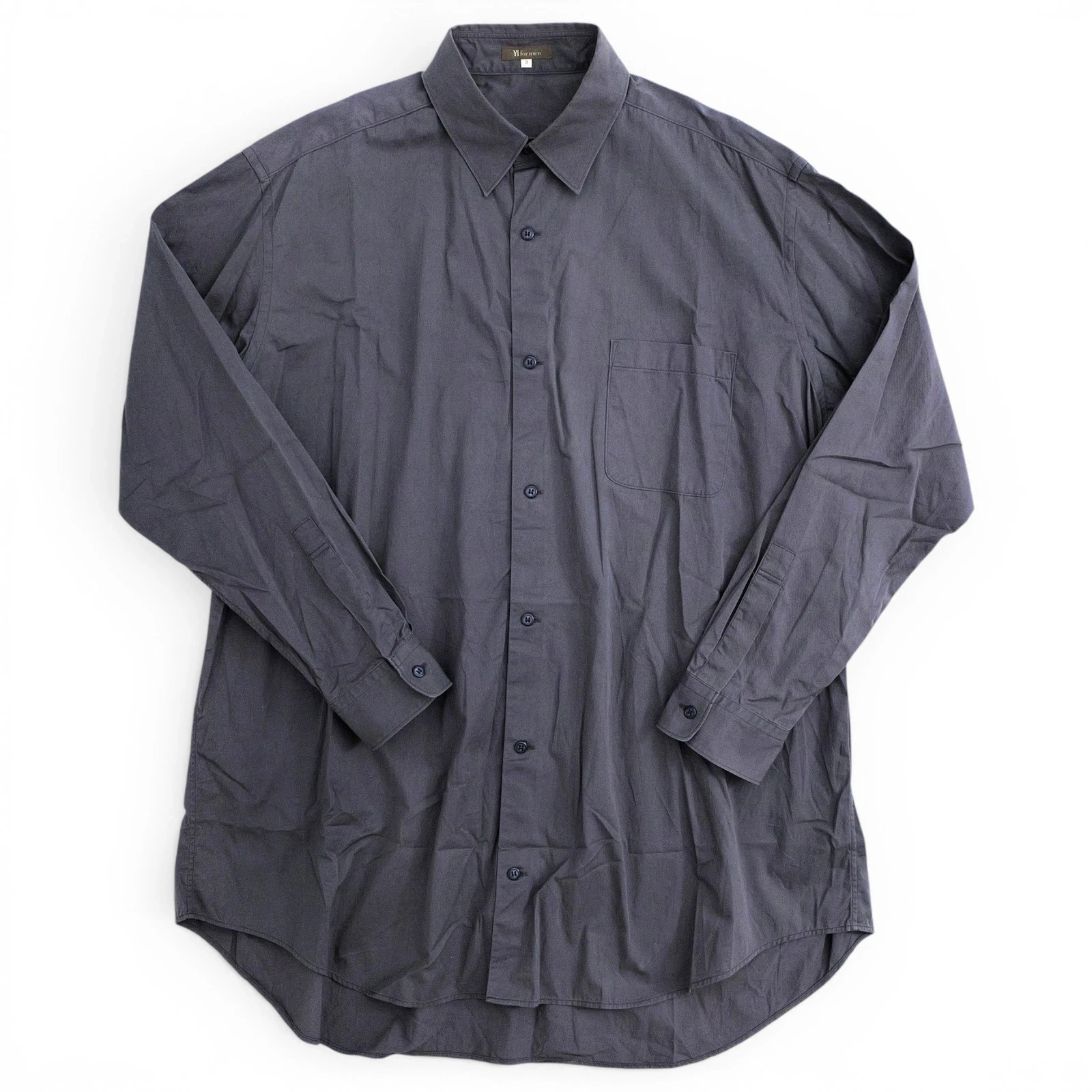 YOHJI YAMAMOTO Chemise Gris vintage, passéist — photo 1