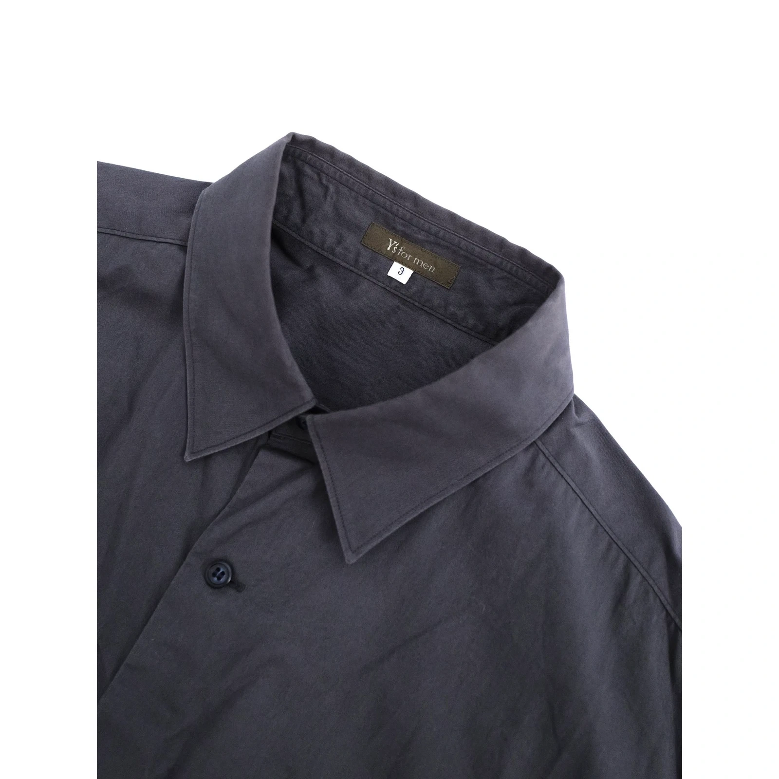 YOHJI YAMAMOTO Chemise Gris vintage, passéist — photo 4