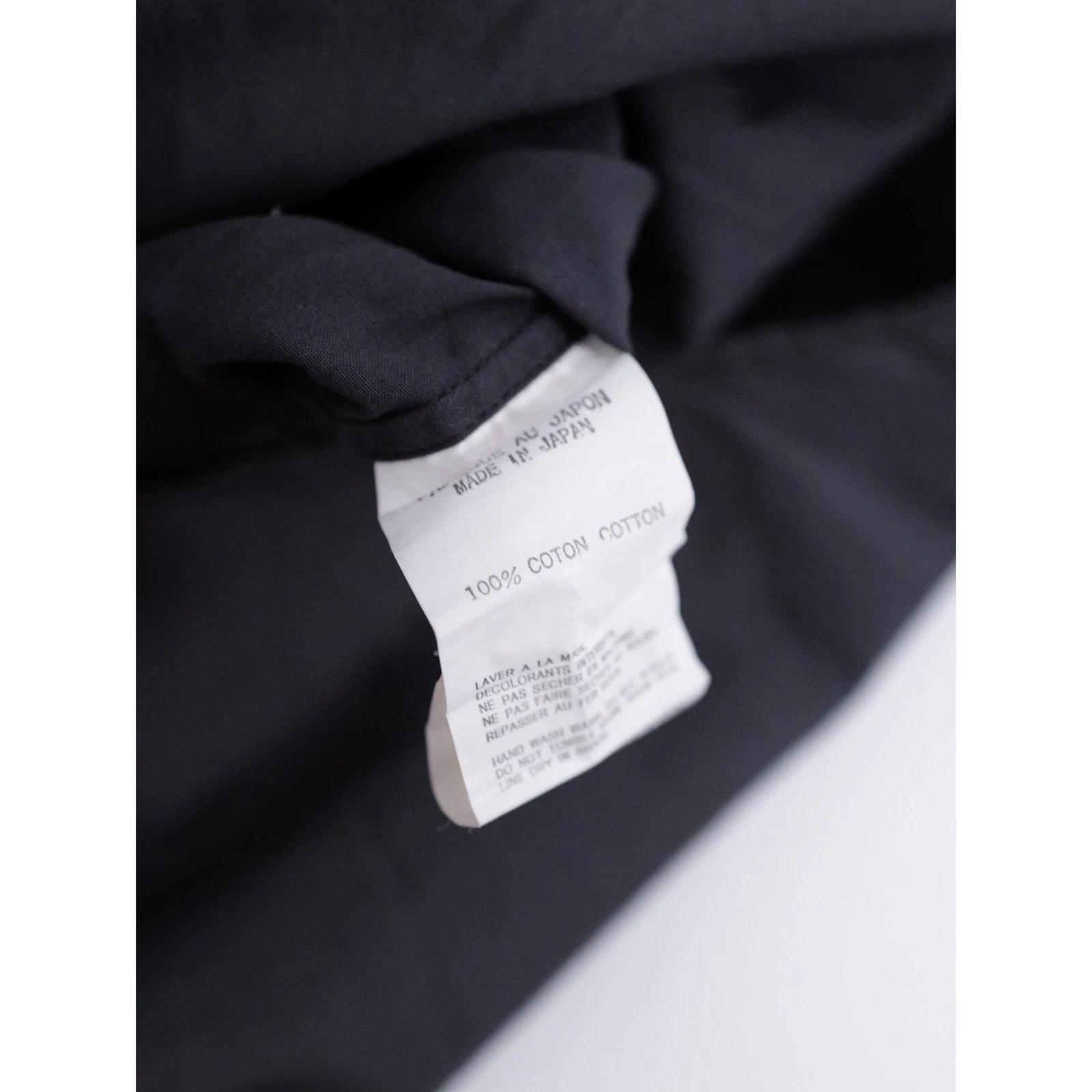 YOHJI YAMAMOTO Chemise Gris vintage, passéist — photo 10