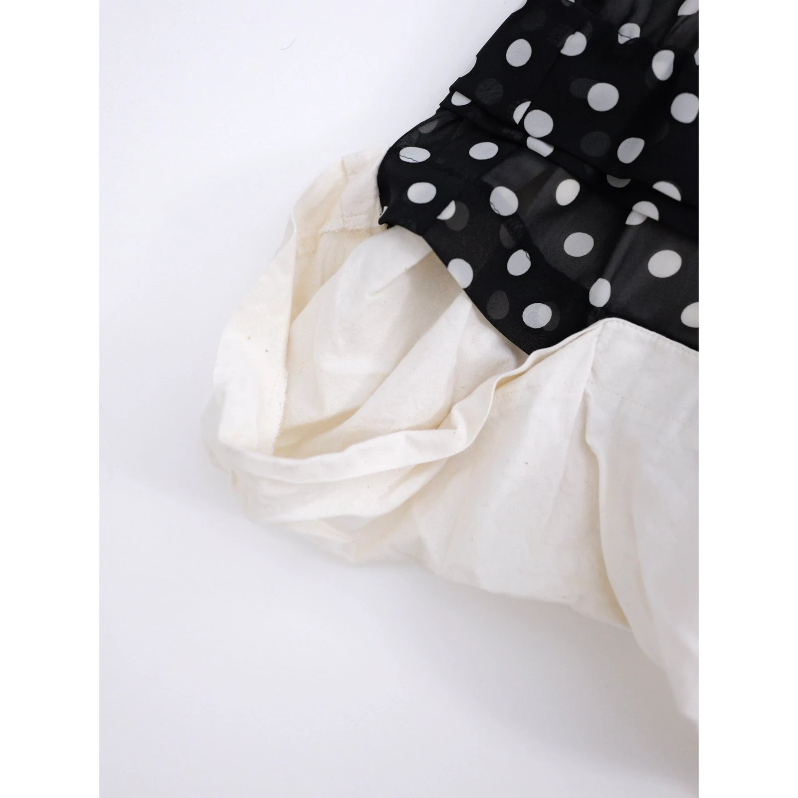 COMME DES GARÇONS Jupe mi-longue Noir vintage, passéist — photo 7