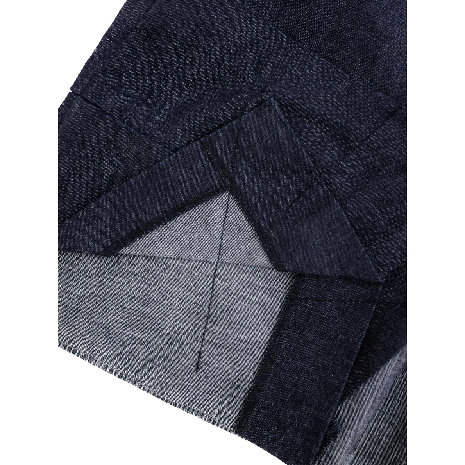 COMME DES GARÇONS Robe mi-longue Marine vintage, passéist — photo 13