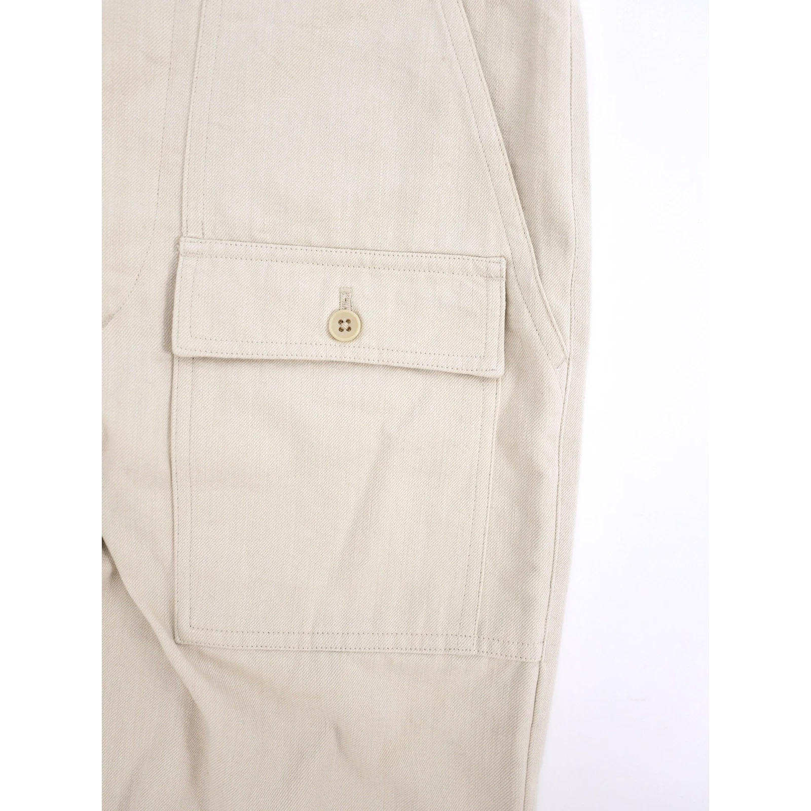 YOHJI YAMAMOTO Pantalon Beige vintage, passéist — photo 5