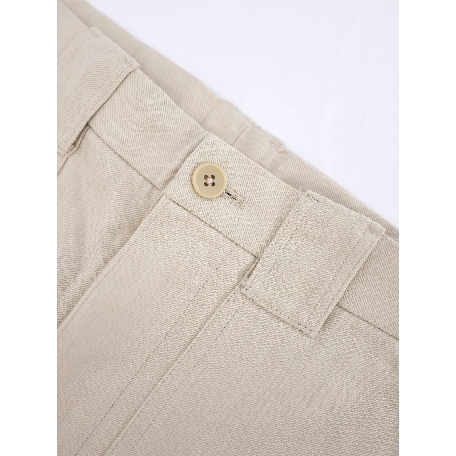 YOHJI YAMAMOTO Pantalon Beige vintage, passéist — photo 6