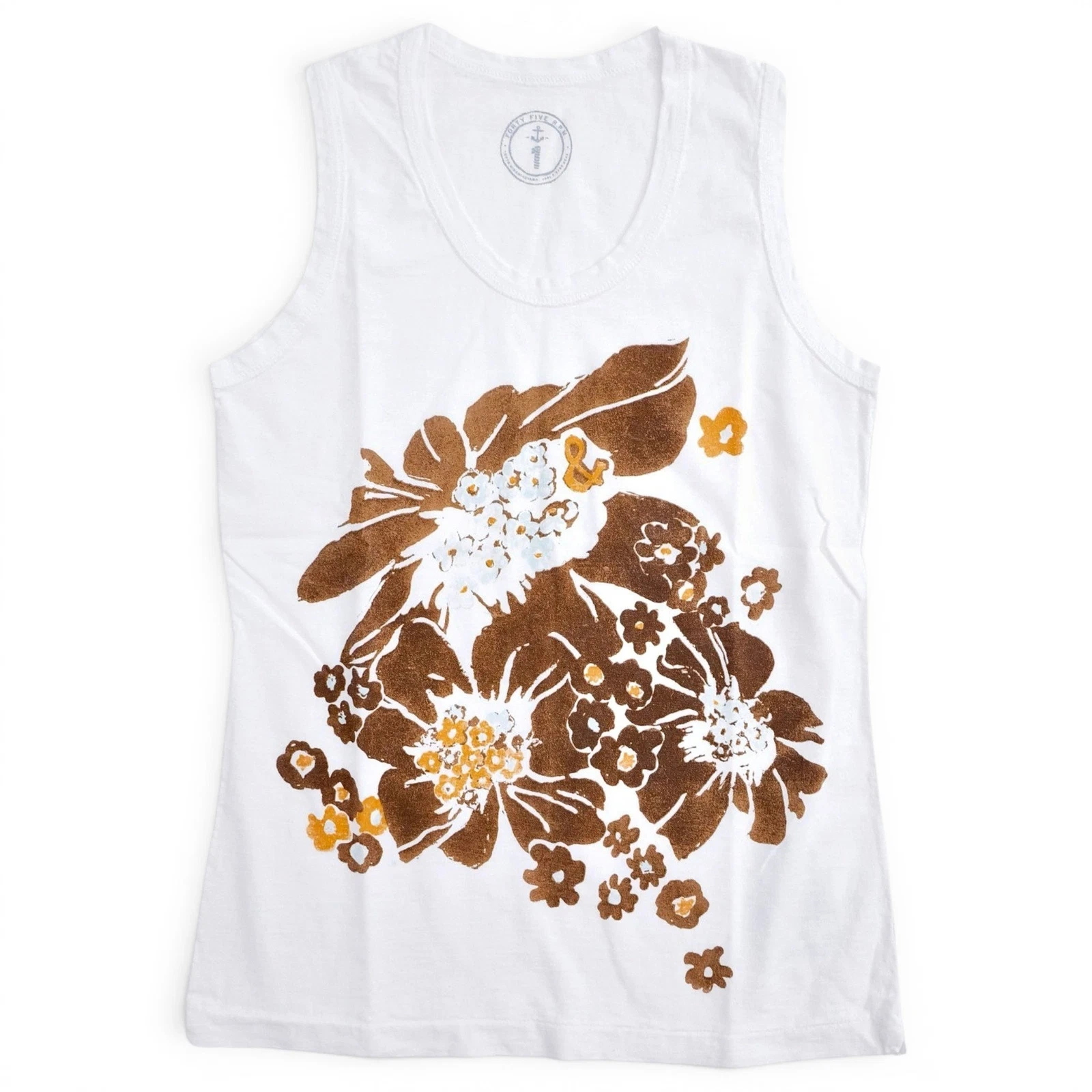 45RPM Gilet Blanc vintage, passéist — photo 1