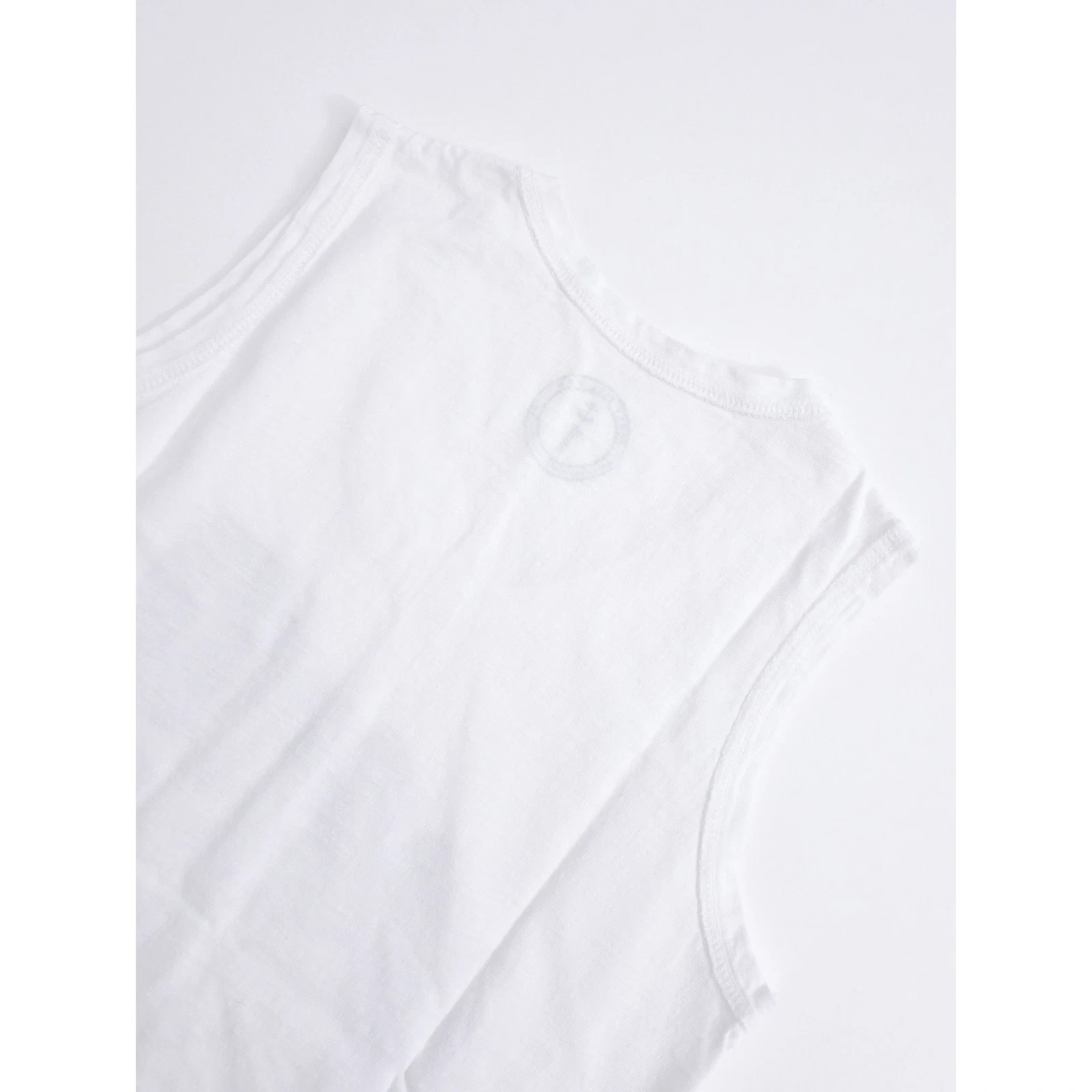 45RPM Gilet Blanc vintage, passéist — photo 14