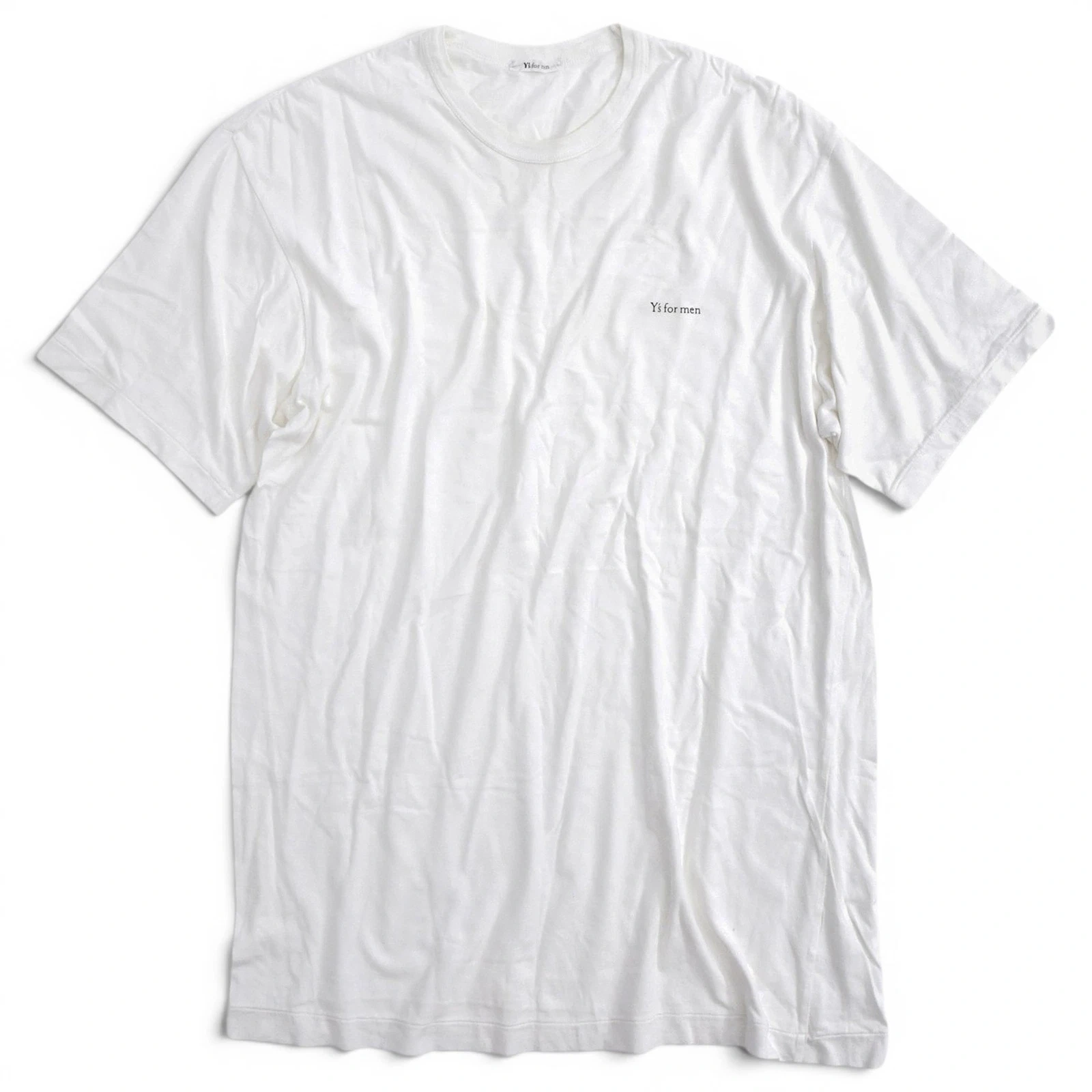YOHJI YAMAMOTO T-shirt Blanc vintage, passéist — photo 1