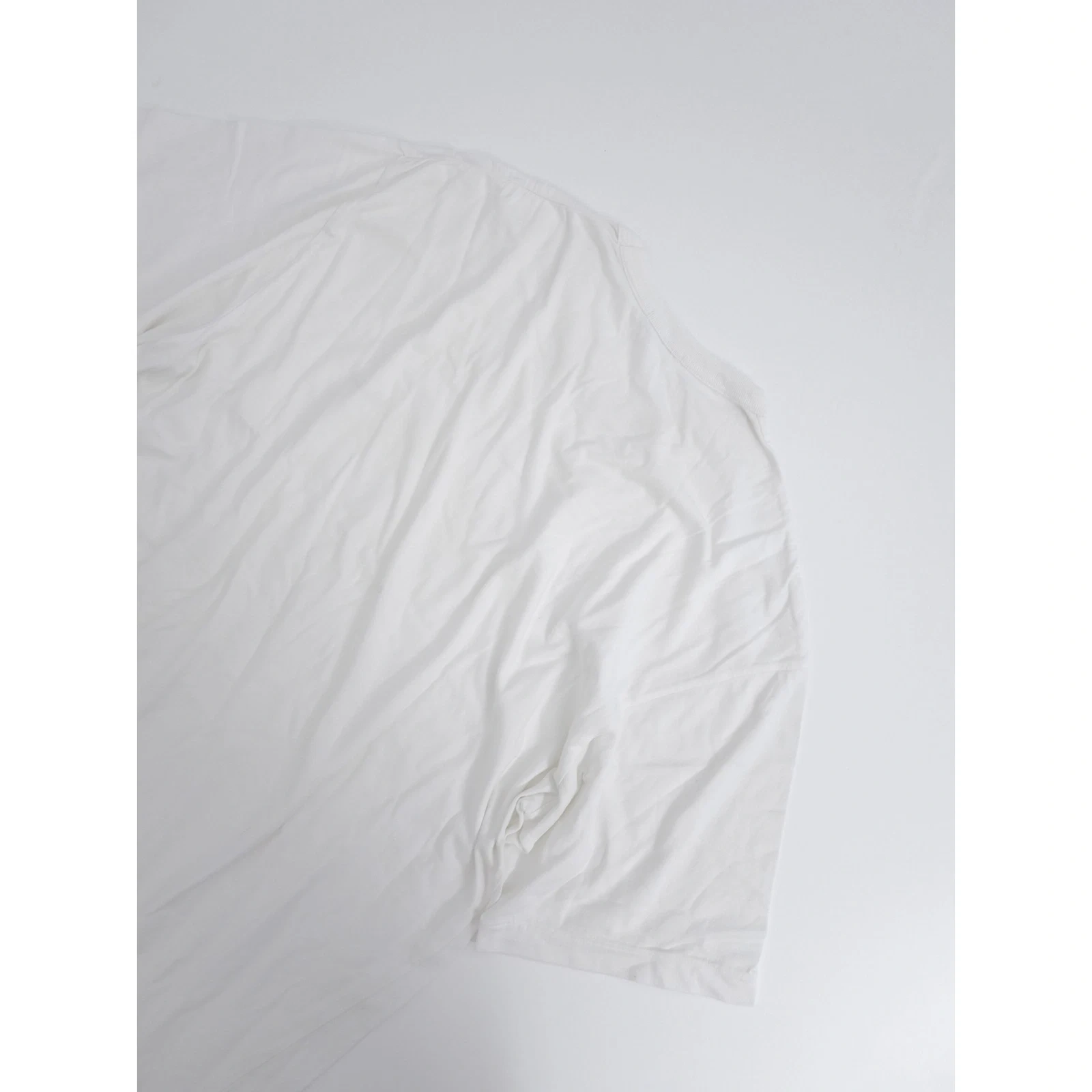 YOHJI YAMAMOTO T-shirt Blanc vintage, passéist — photo 13