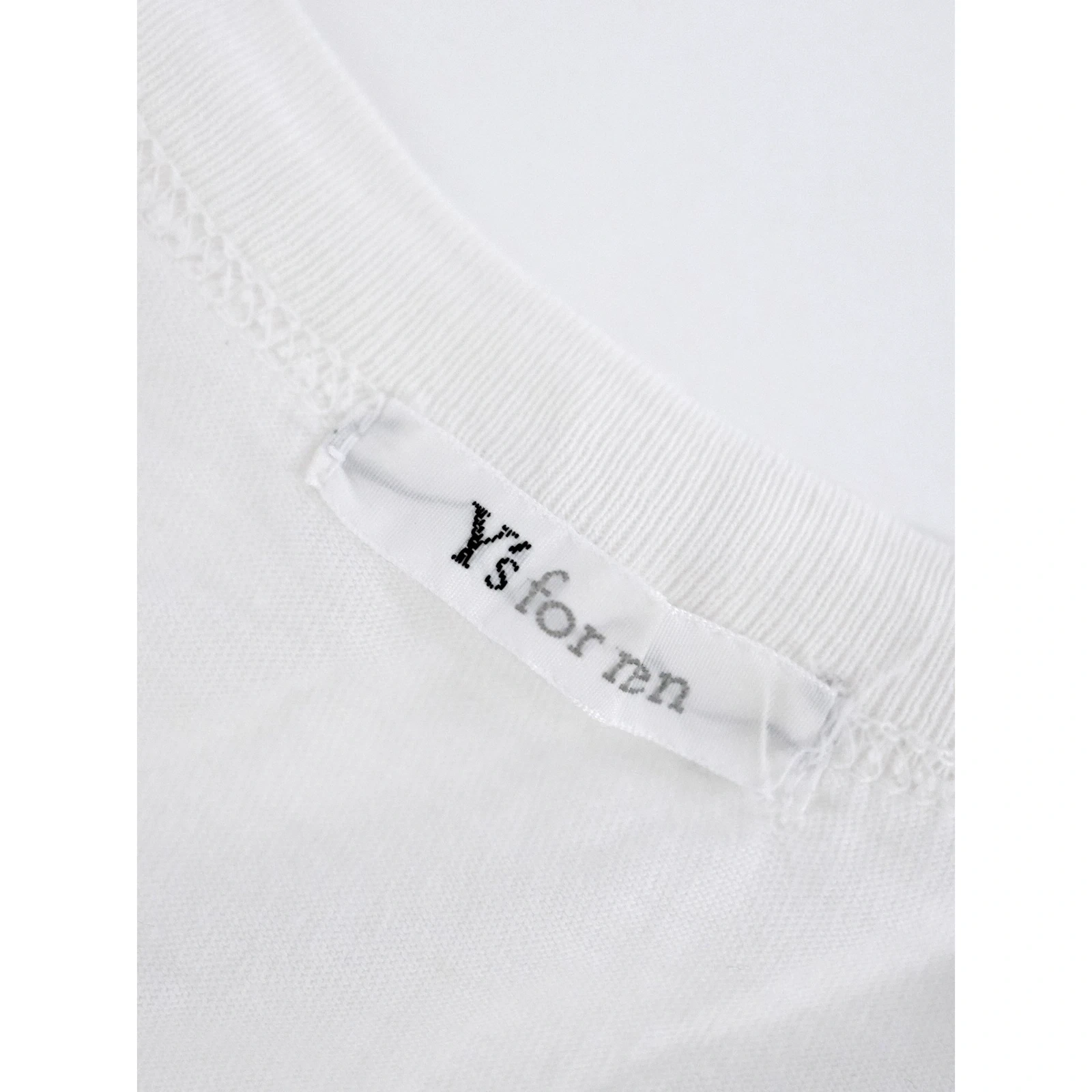 YOHJI YAMAMOTO T-shirt Blanc vintage, passéist — photo 4