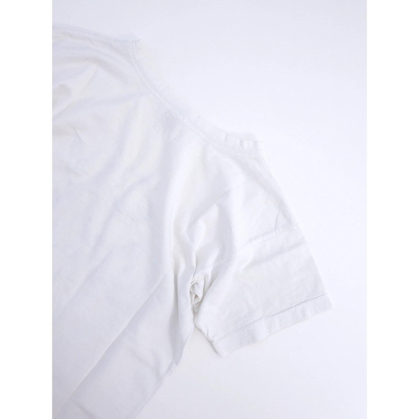 45RPM T-shirt Blanc vintage, passéist — photo 13