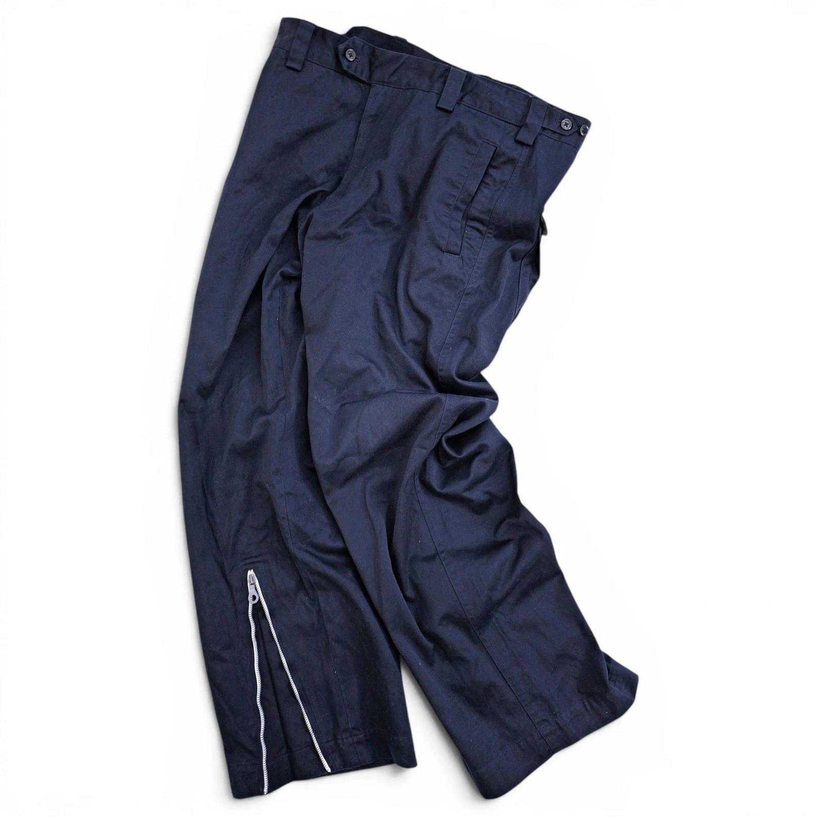 YOHJI YAMAMOTO Pantalon Marine vintage, passéist — photo 1