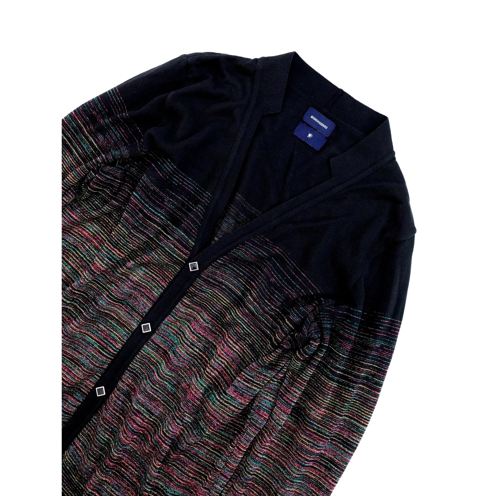 MAISON MIHARA YASUHIRO Cardigan Multicolore vintage, passéist — photo 2