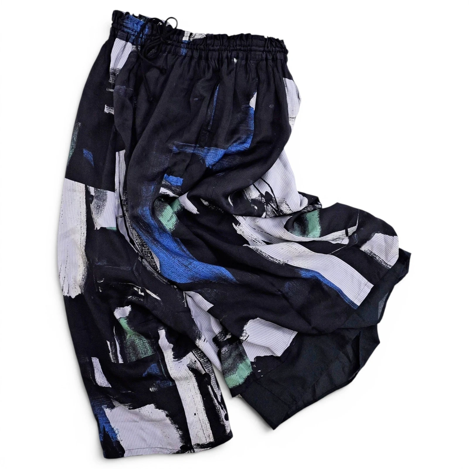 YOHJI YAMAMOTO Harem Multicolore vintage, passéist — photo 1