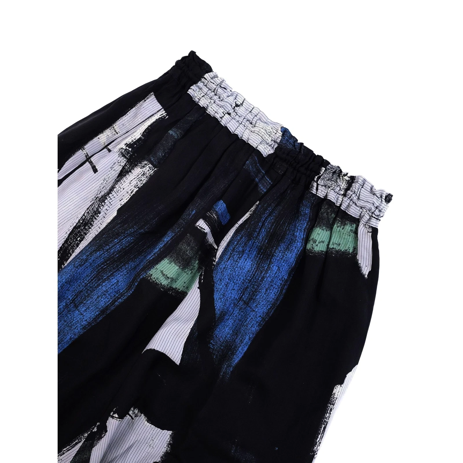 YOHJI YAMAMOTO Harem Multicolore vintage, passéist — photo 14